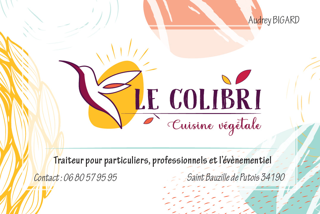 Carte de visite - Le Colibri