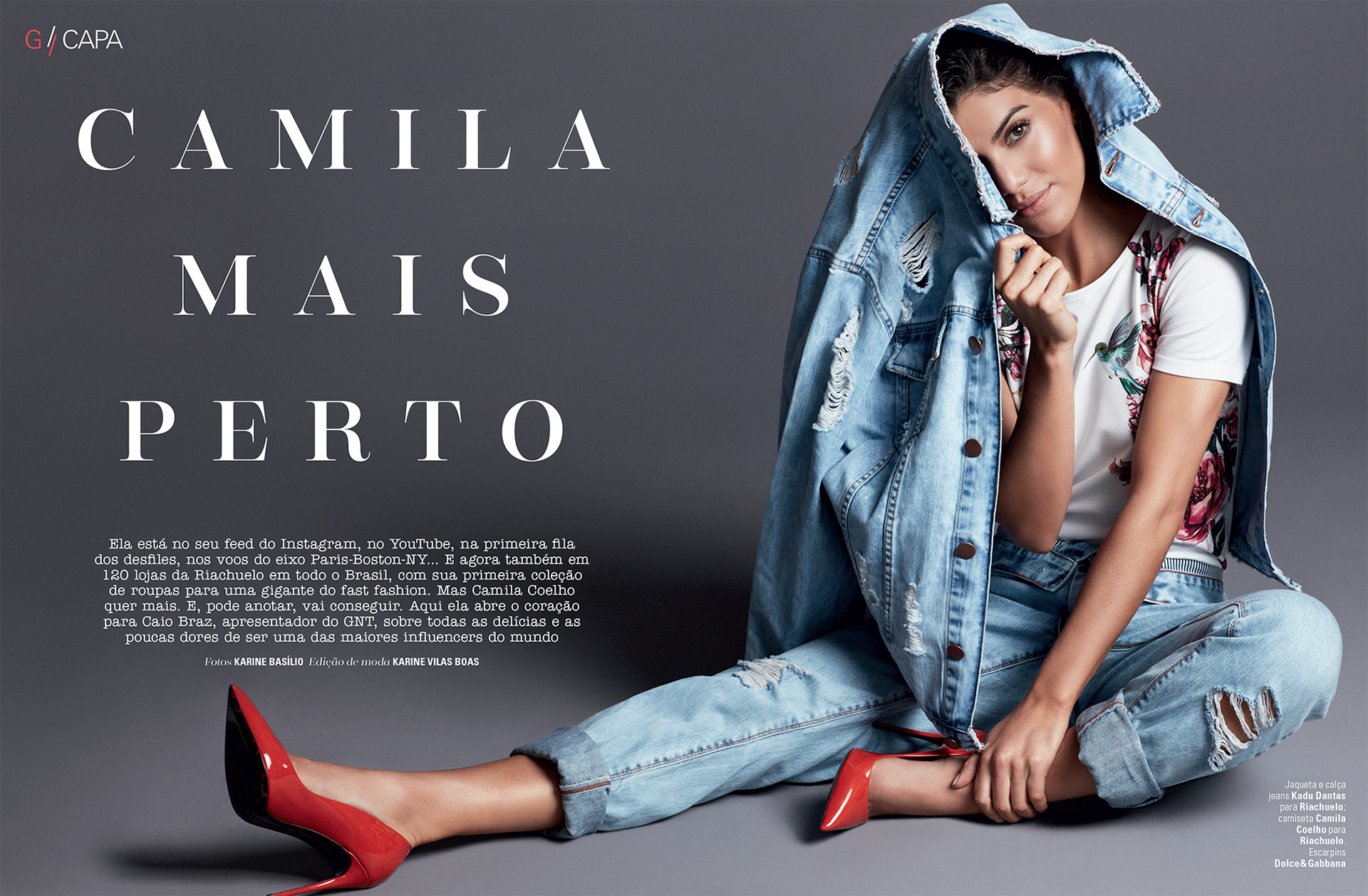 Marina Cardoso - Creative Art Director - Camila Coelho for Glamour