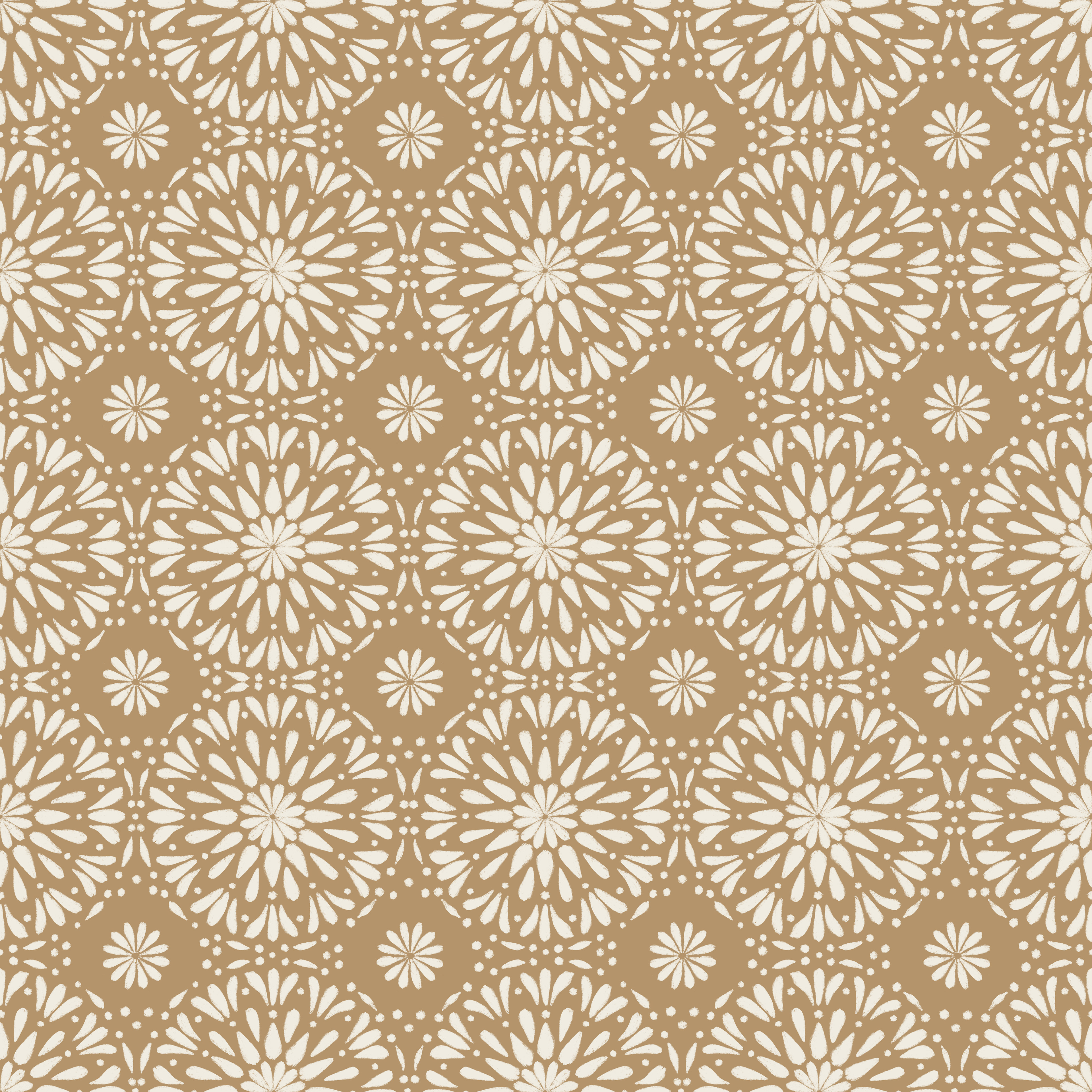 doilies - creamy white, lion gold