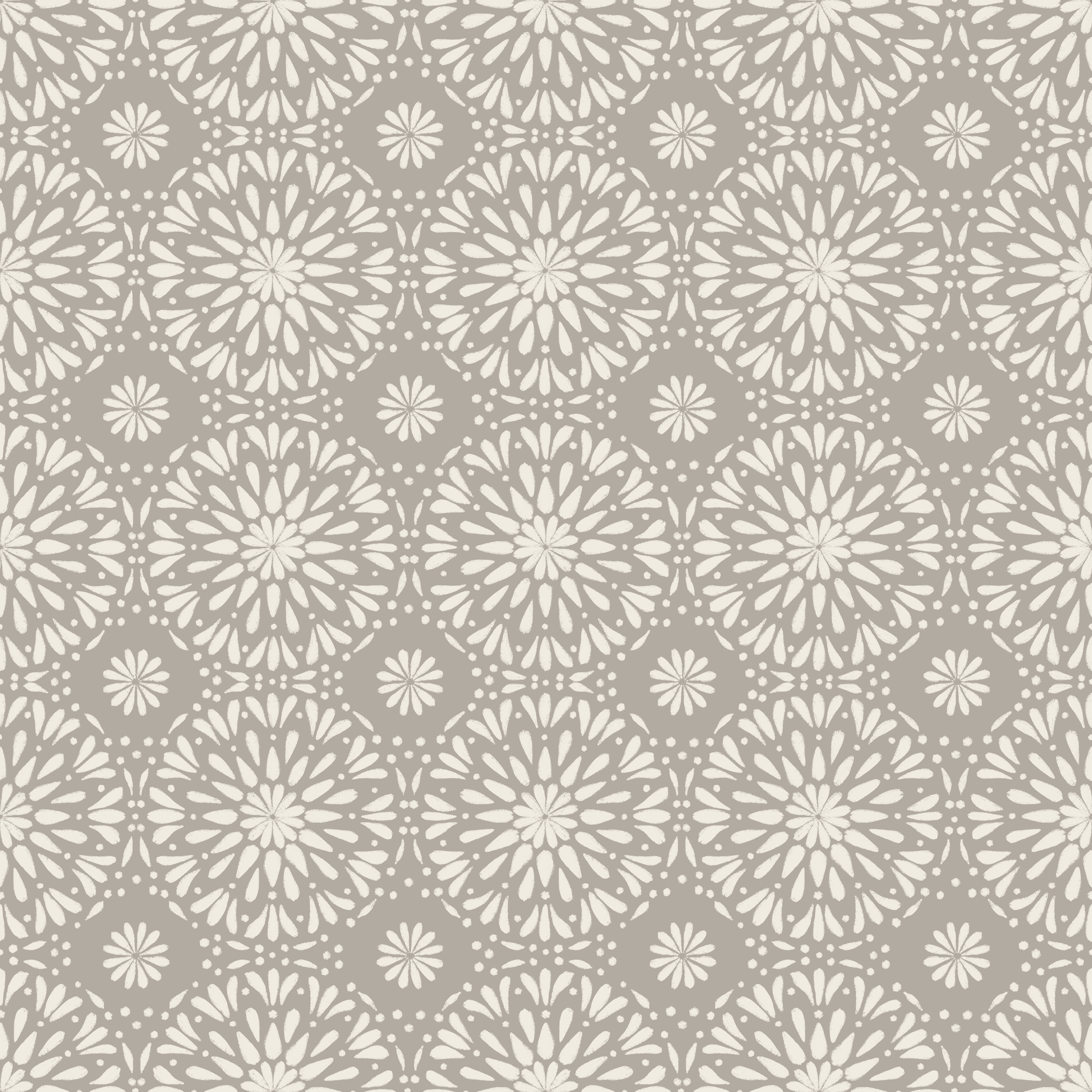 doilies - creamy white, cloudy silver