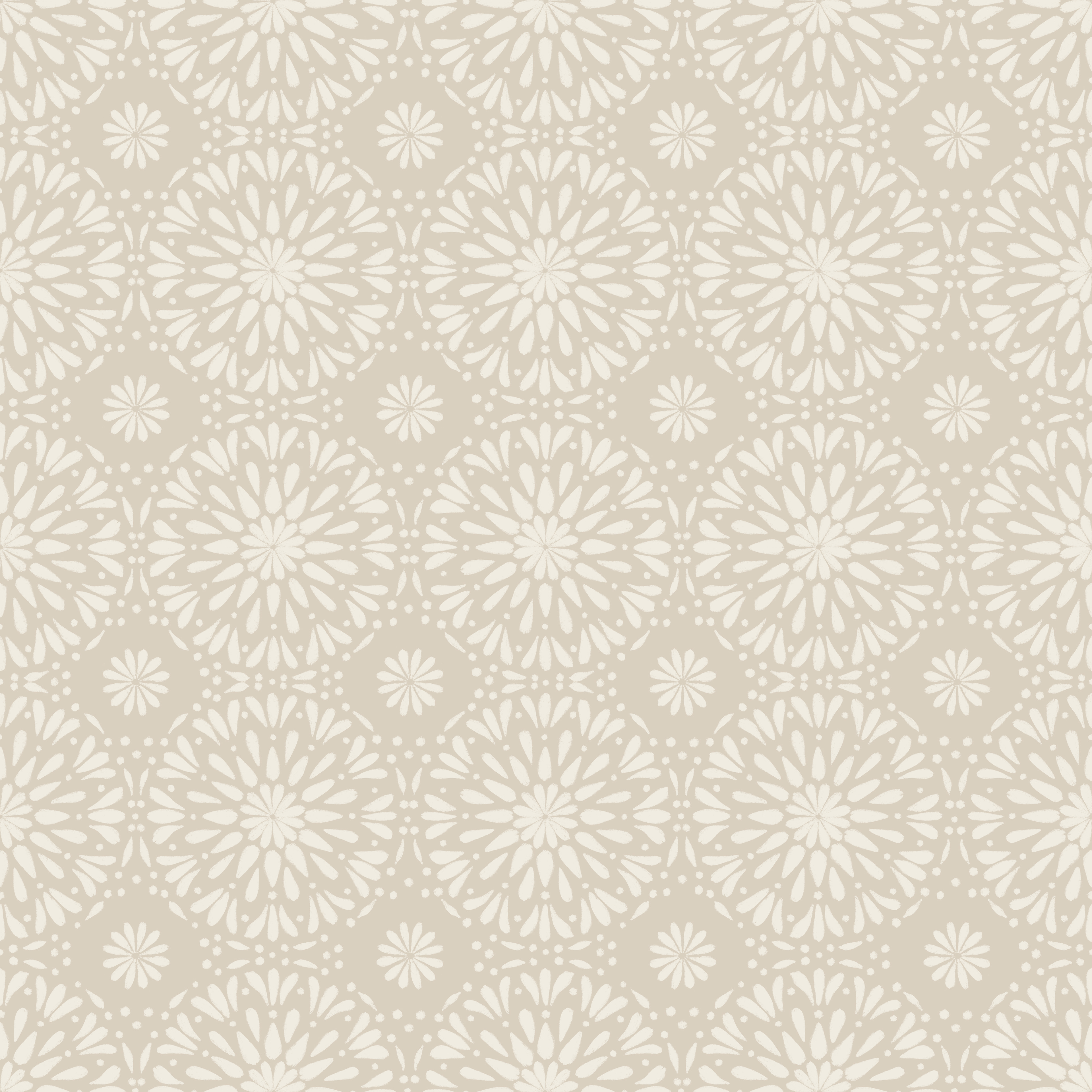 doilies - bone beige, creamy white