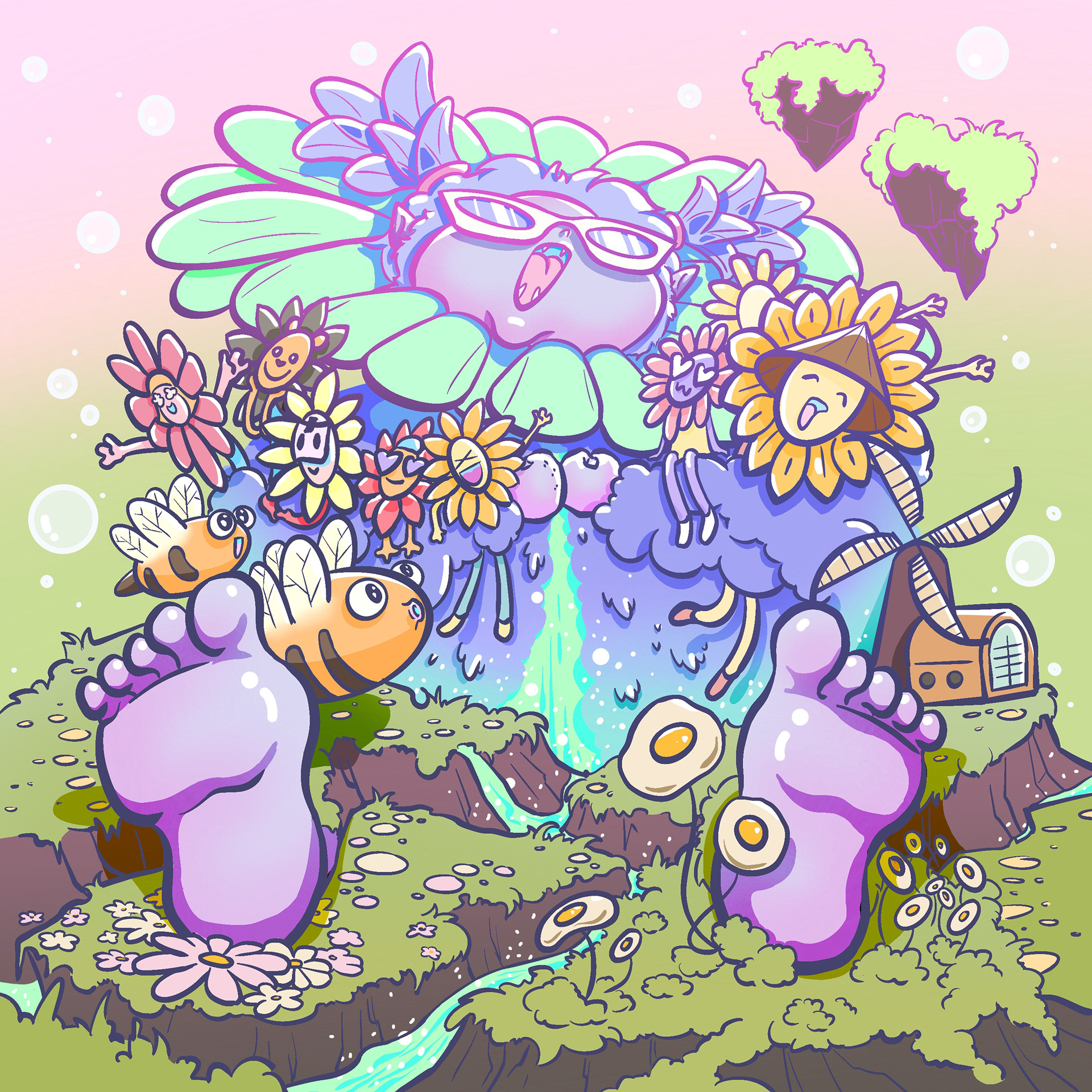 BigFoot x FlowerFamNT