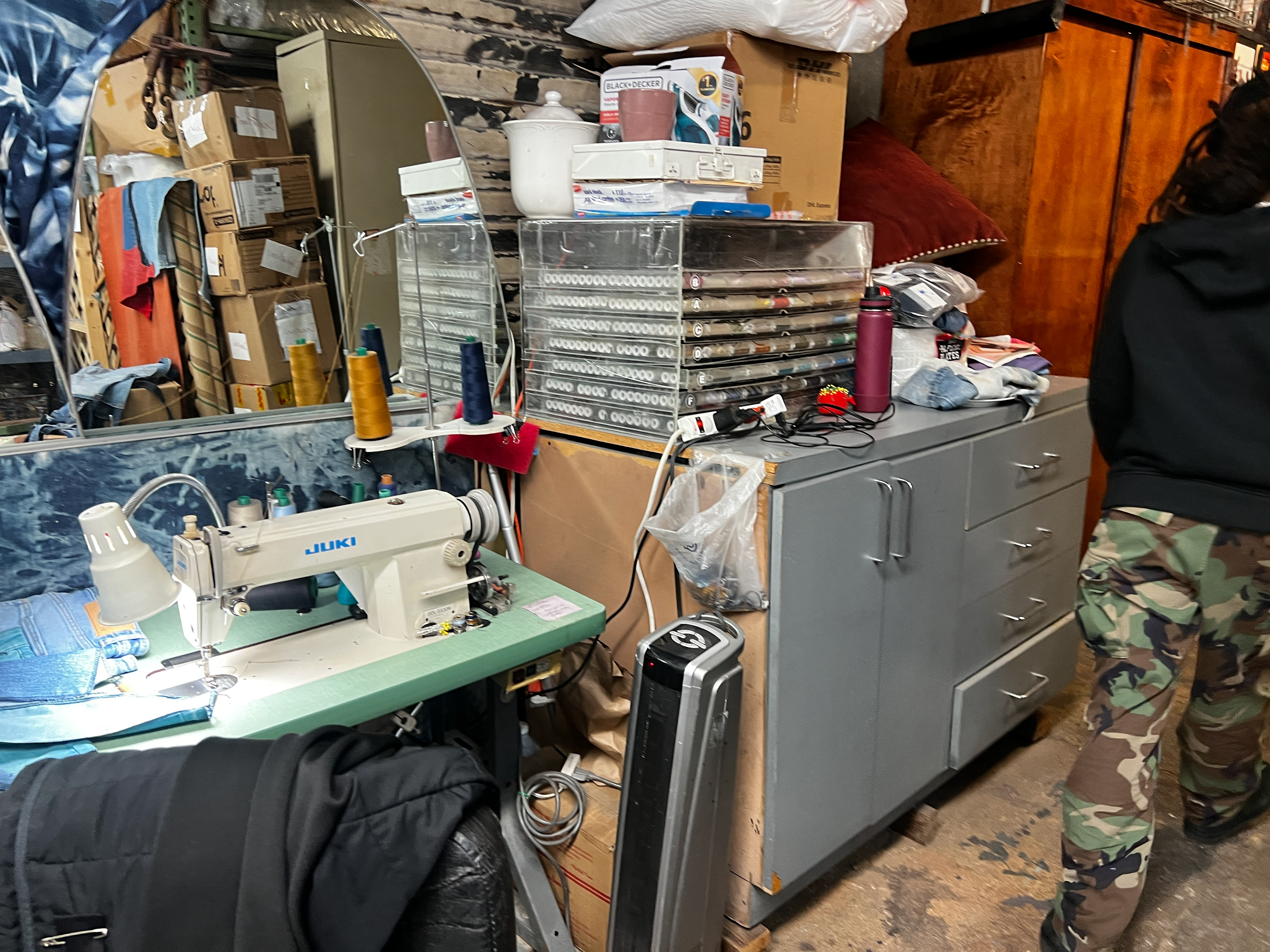 Blueprint Denim Washouse Sample Room