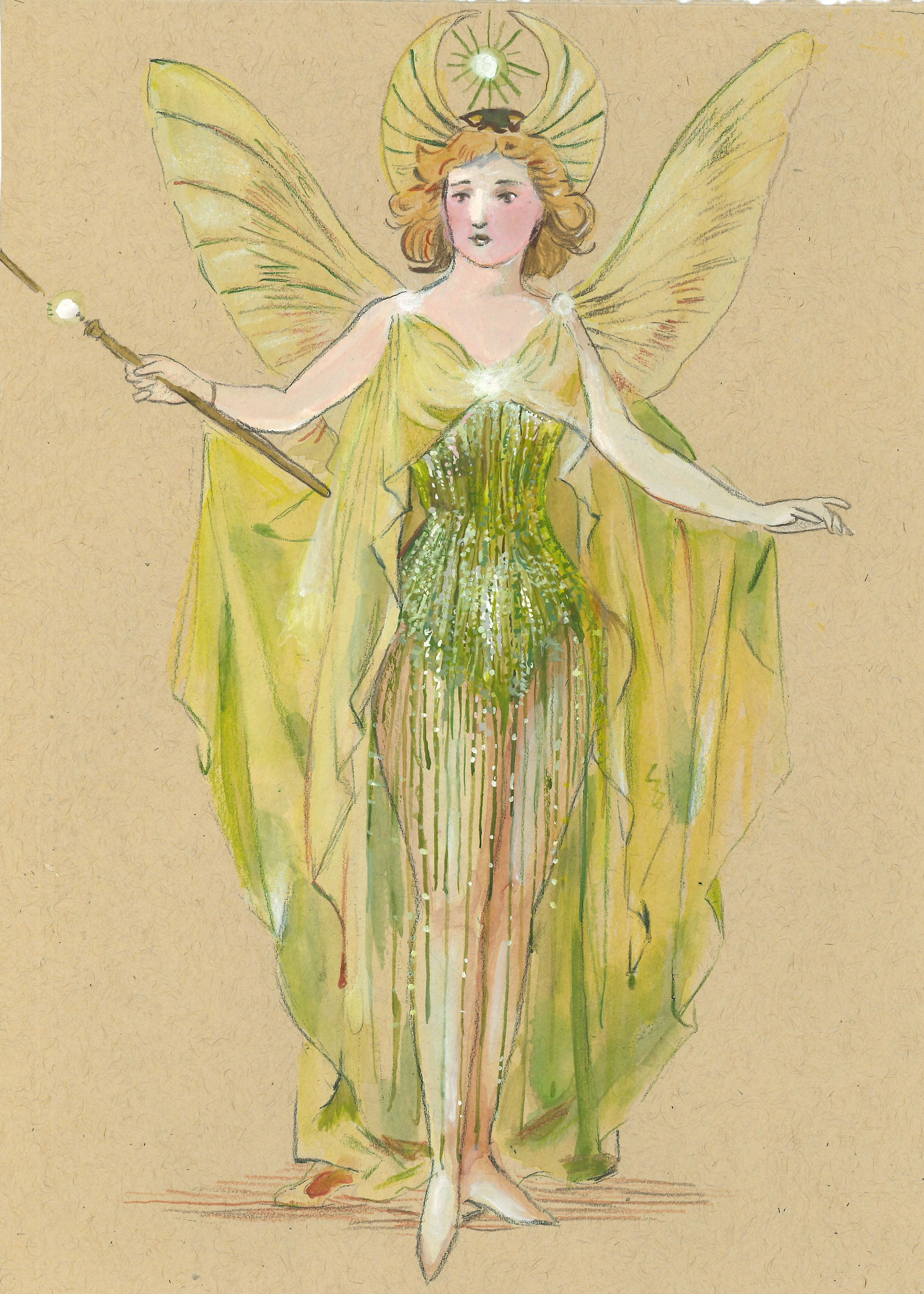 Illustration study of C. Wilhelm