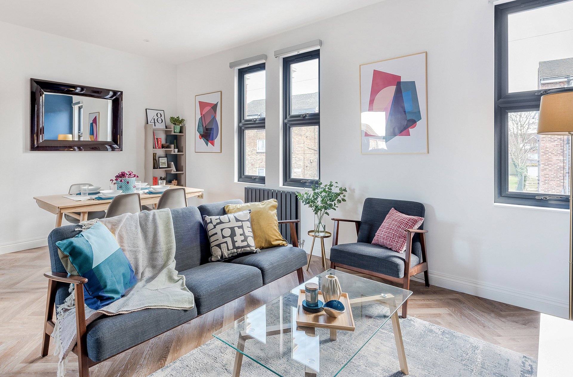 	Nox Properties London Devonshire Road main open plan living kitchen room