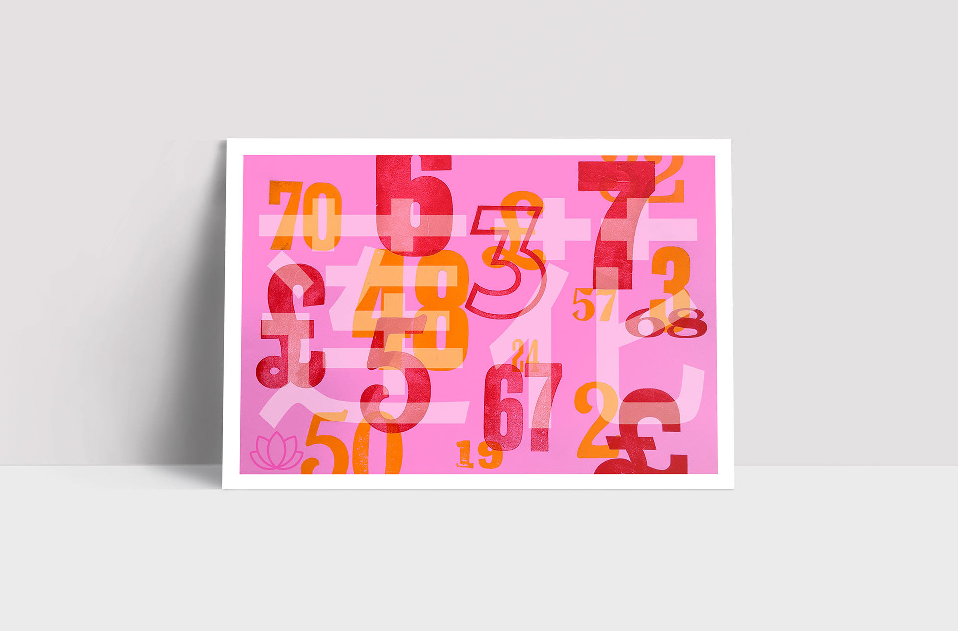 Redpocket Design Studio’s letterpress postcard entry for Design Collective Chichester event