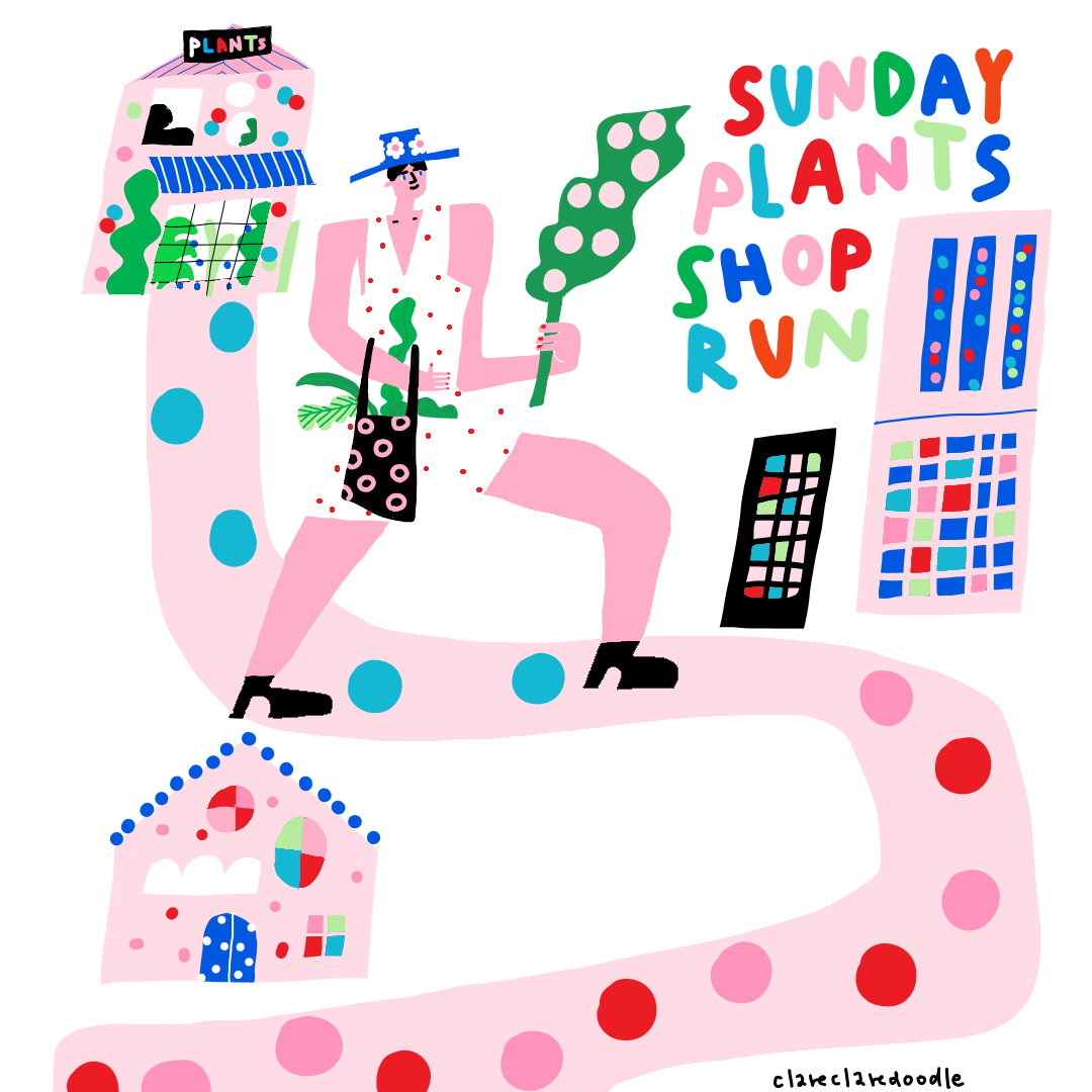 Sunday plants shop run