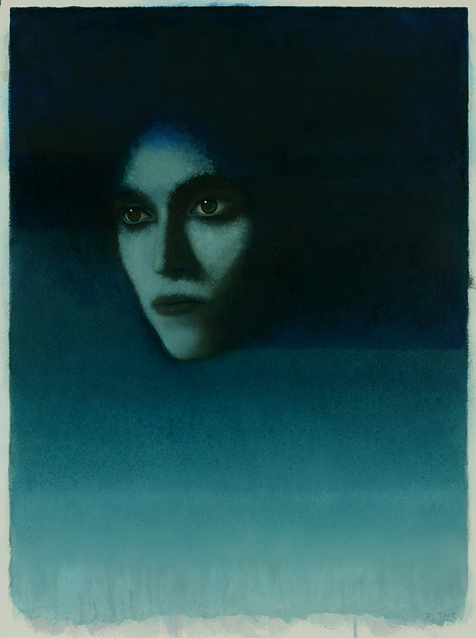 'Morning Star' - oil on Arches oil paper, 49 x 38cm