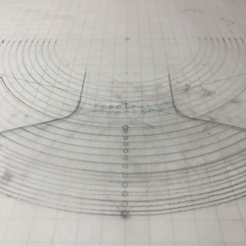 'geom' graphite on tracing paper