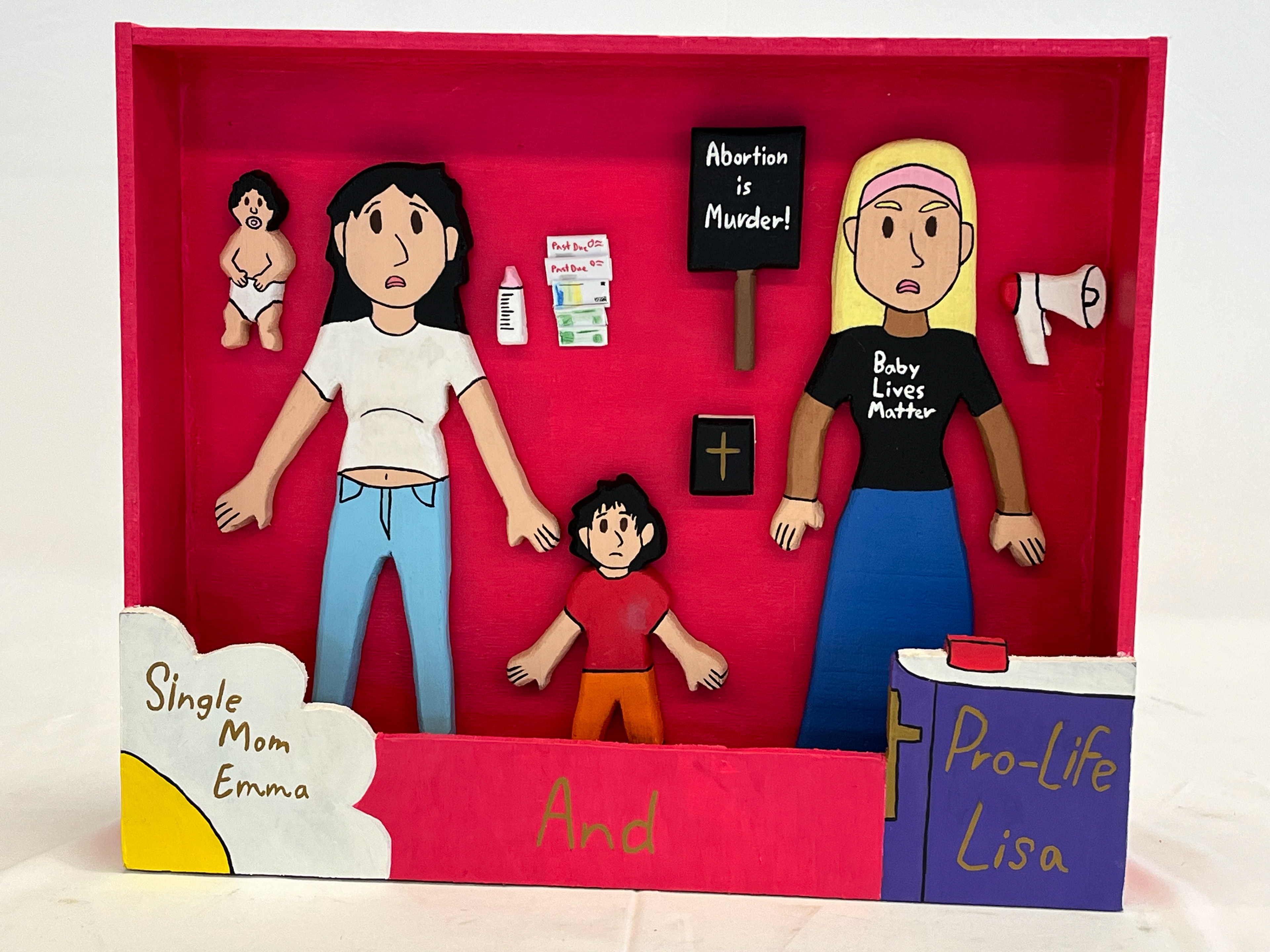 'Single Mom Emma & Pro-Life Lisa' by Corinne Stanton