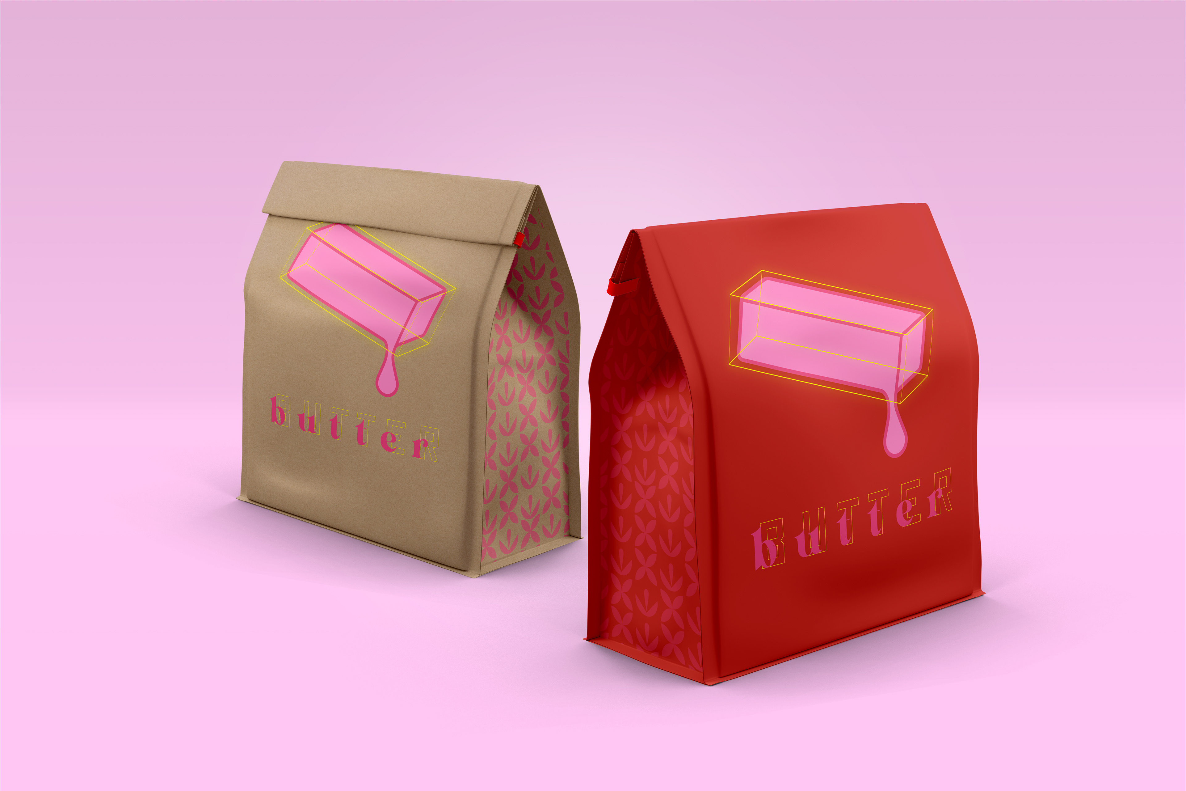 Butter Bakery, brand identity, 2019
