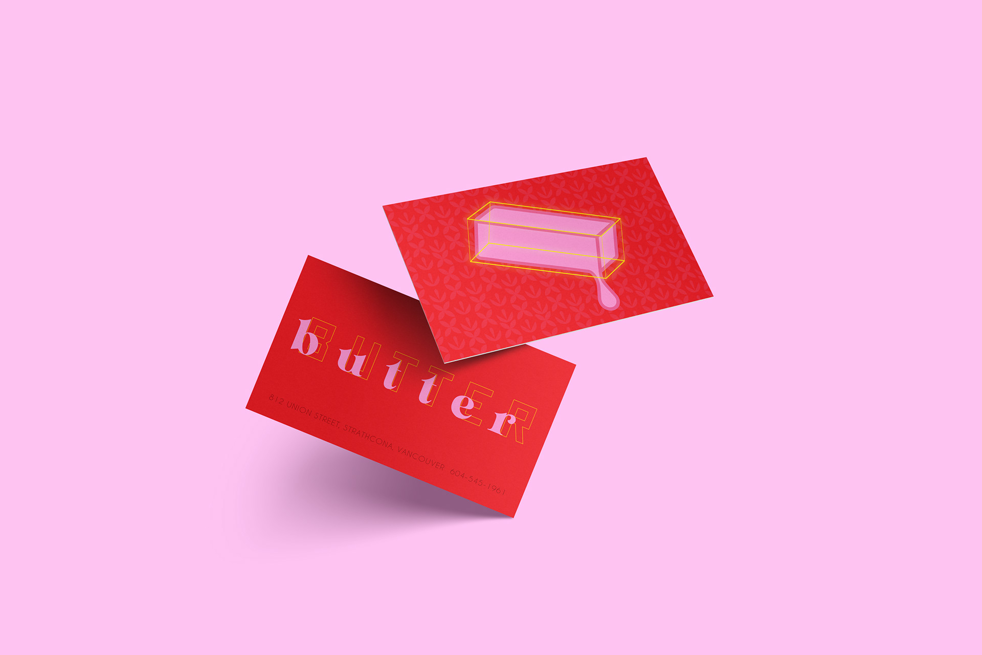 Butter Bakery, brand identity, 2019