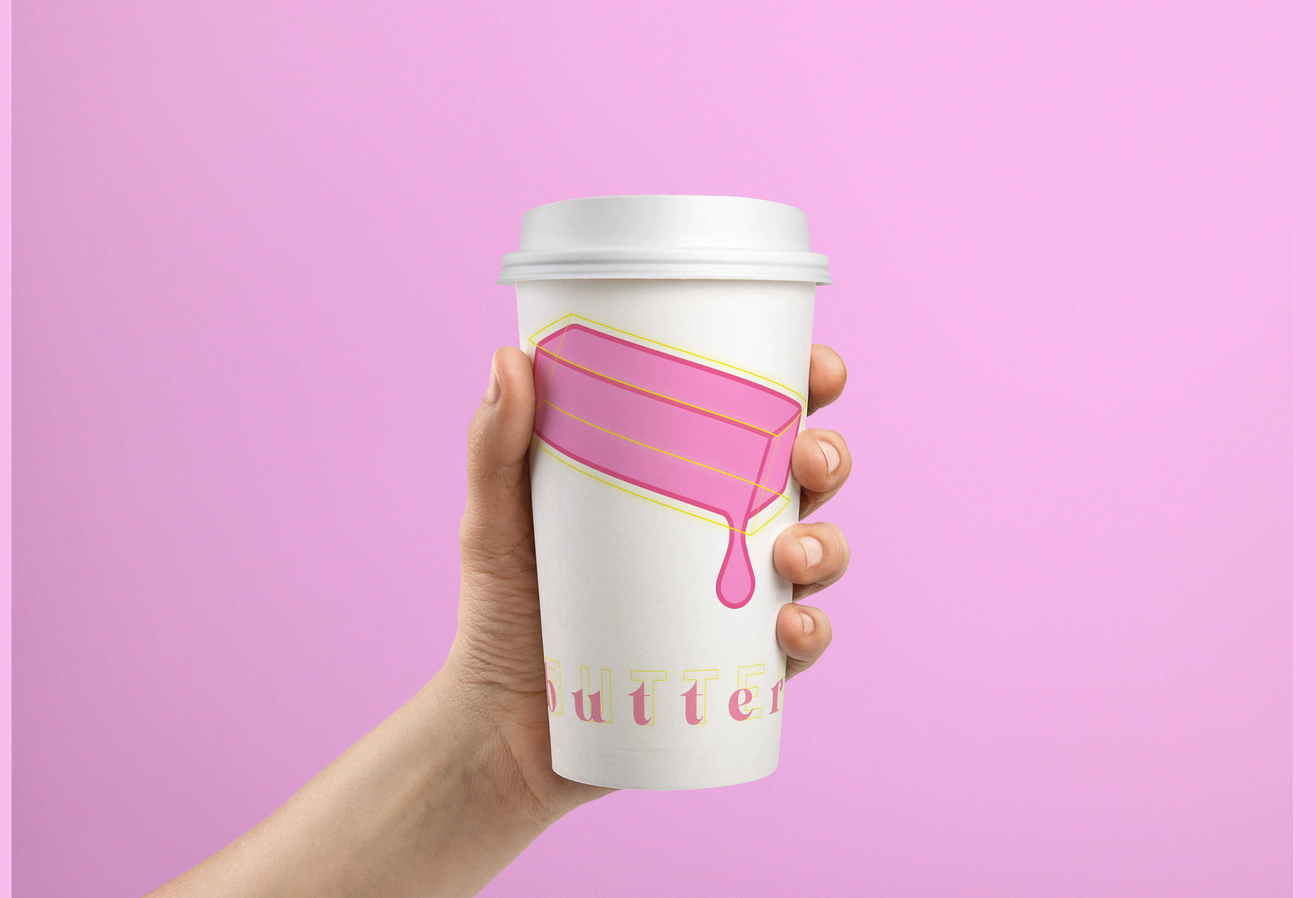 Butter Bakery, brand identity, 2019