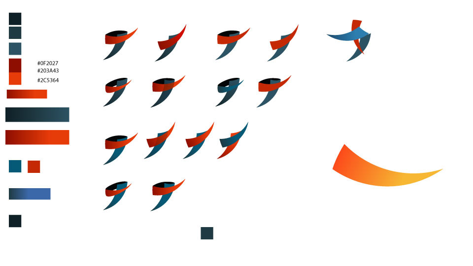 Color exploration and tightening up of shape