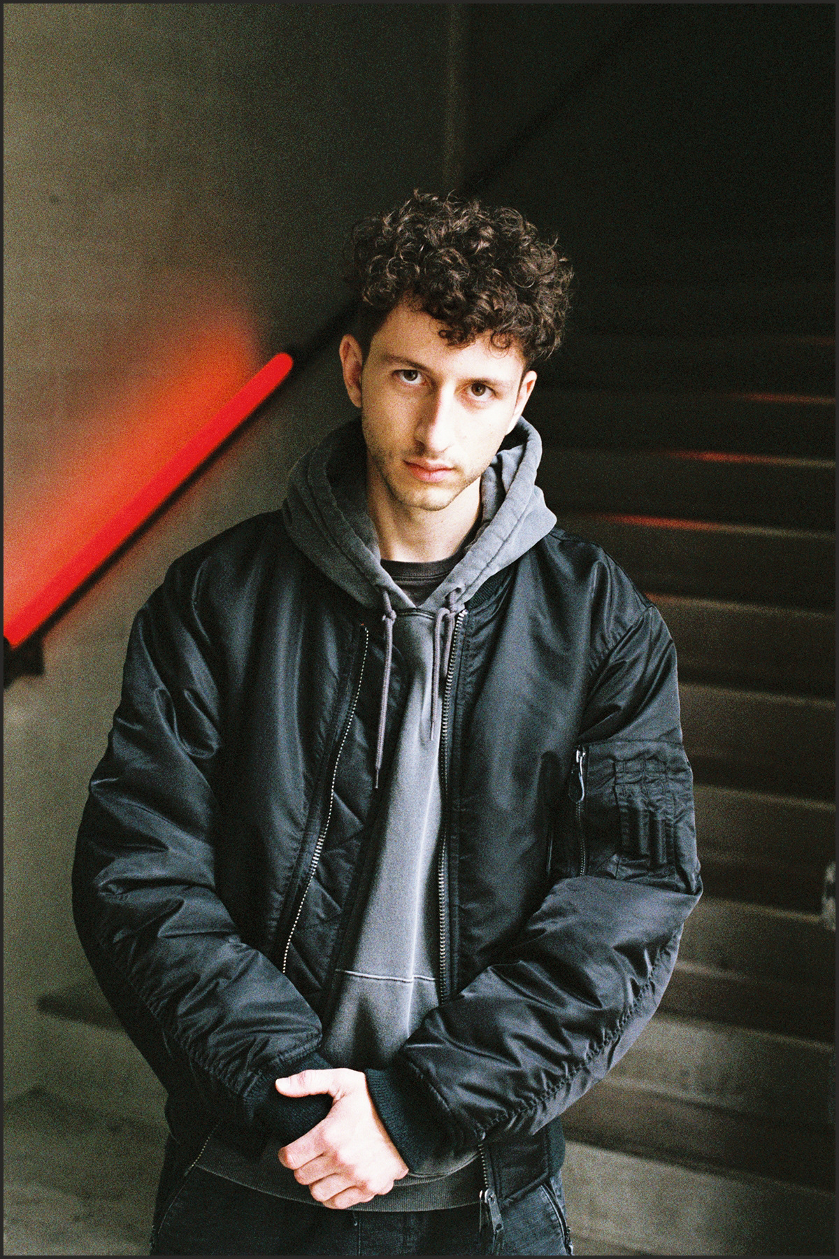 Portrait image of world famous techno DJ Fadi Mohem