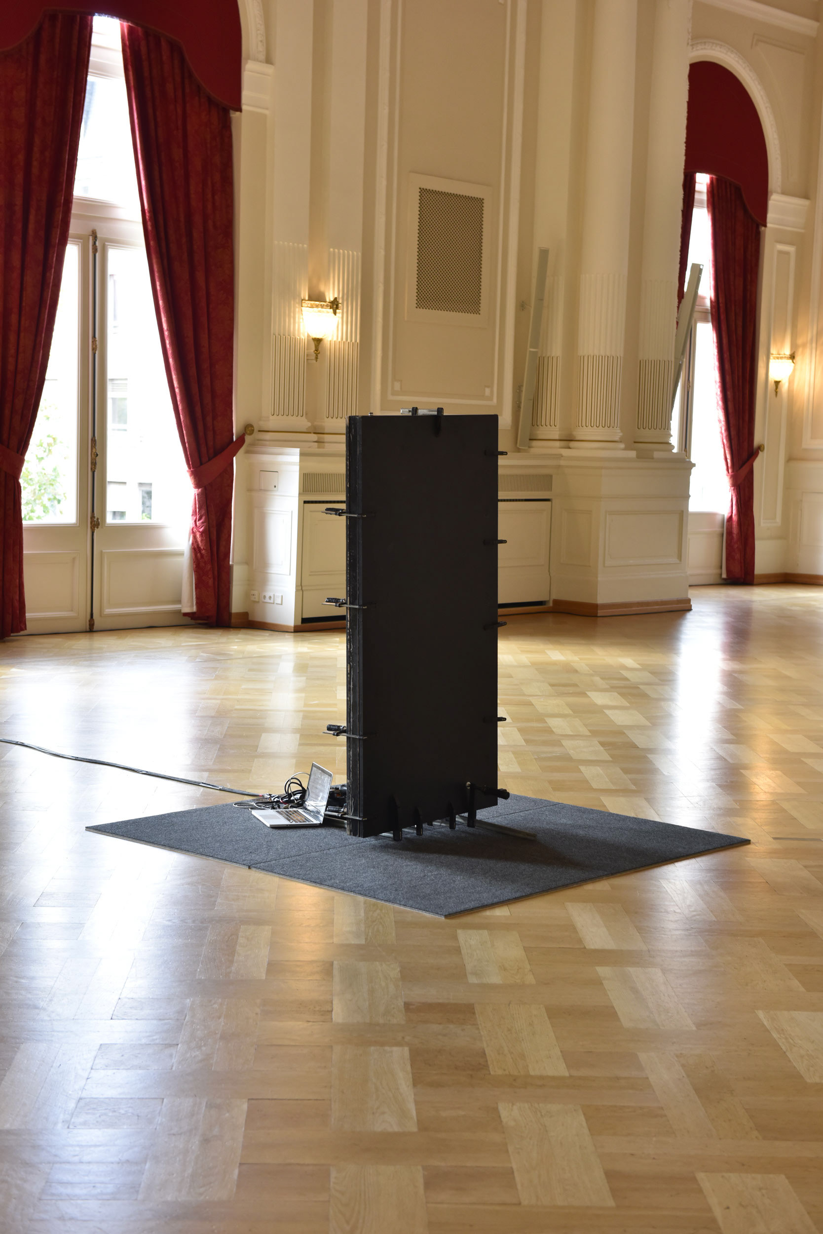 Chaotic arrangement for 66 voices I / Installation view, Cercle Cité, Luxembourg, 2023