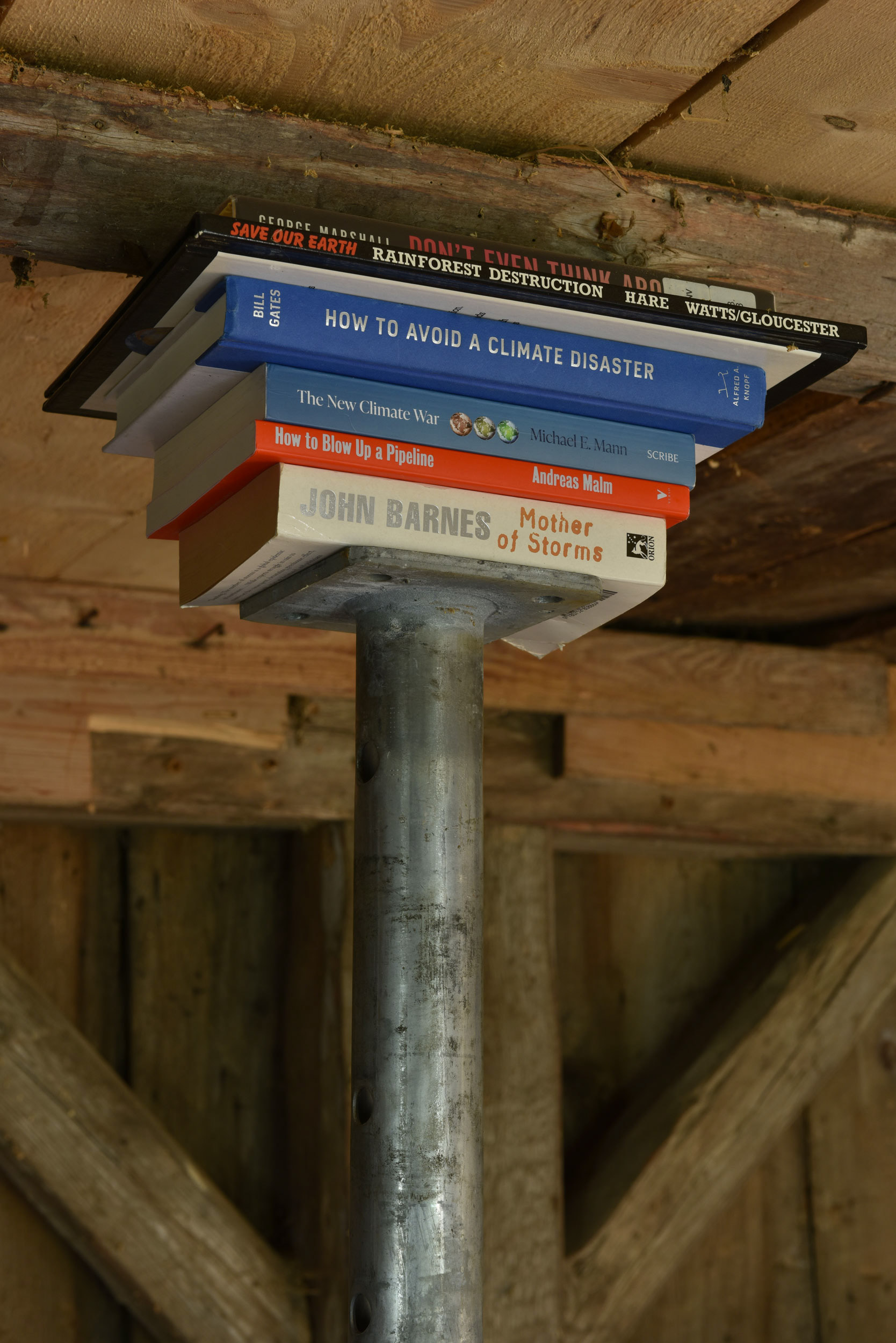 DOOM DOOM DOOM (notes from the planetary garden) / Installation view, Klang Moor Schopfe, Gais (CH), 2023