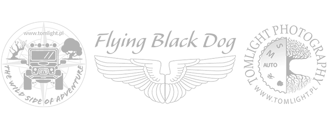 Flying Black Dog
