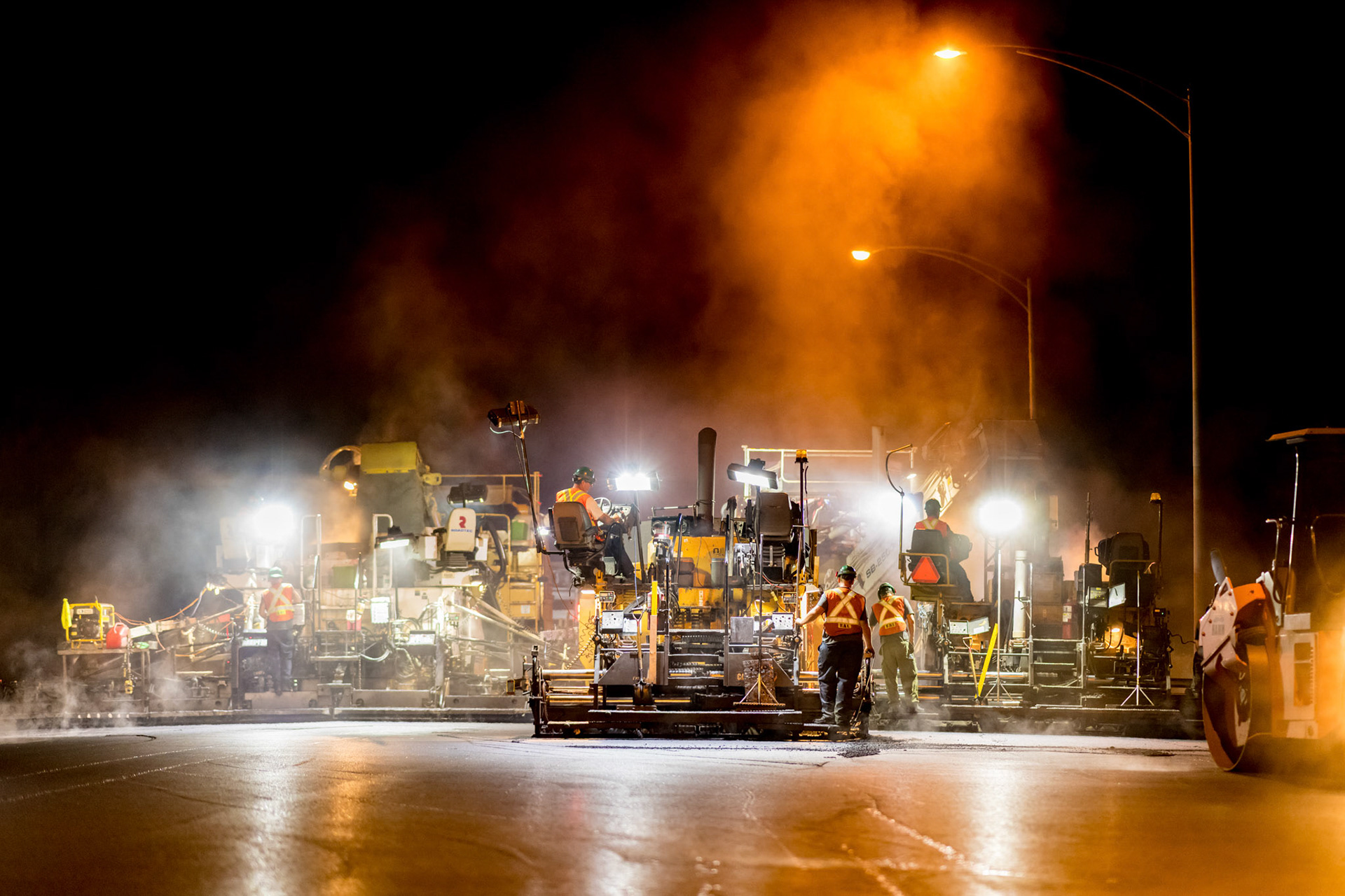 Chantier de nuit, Québec