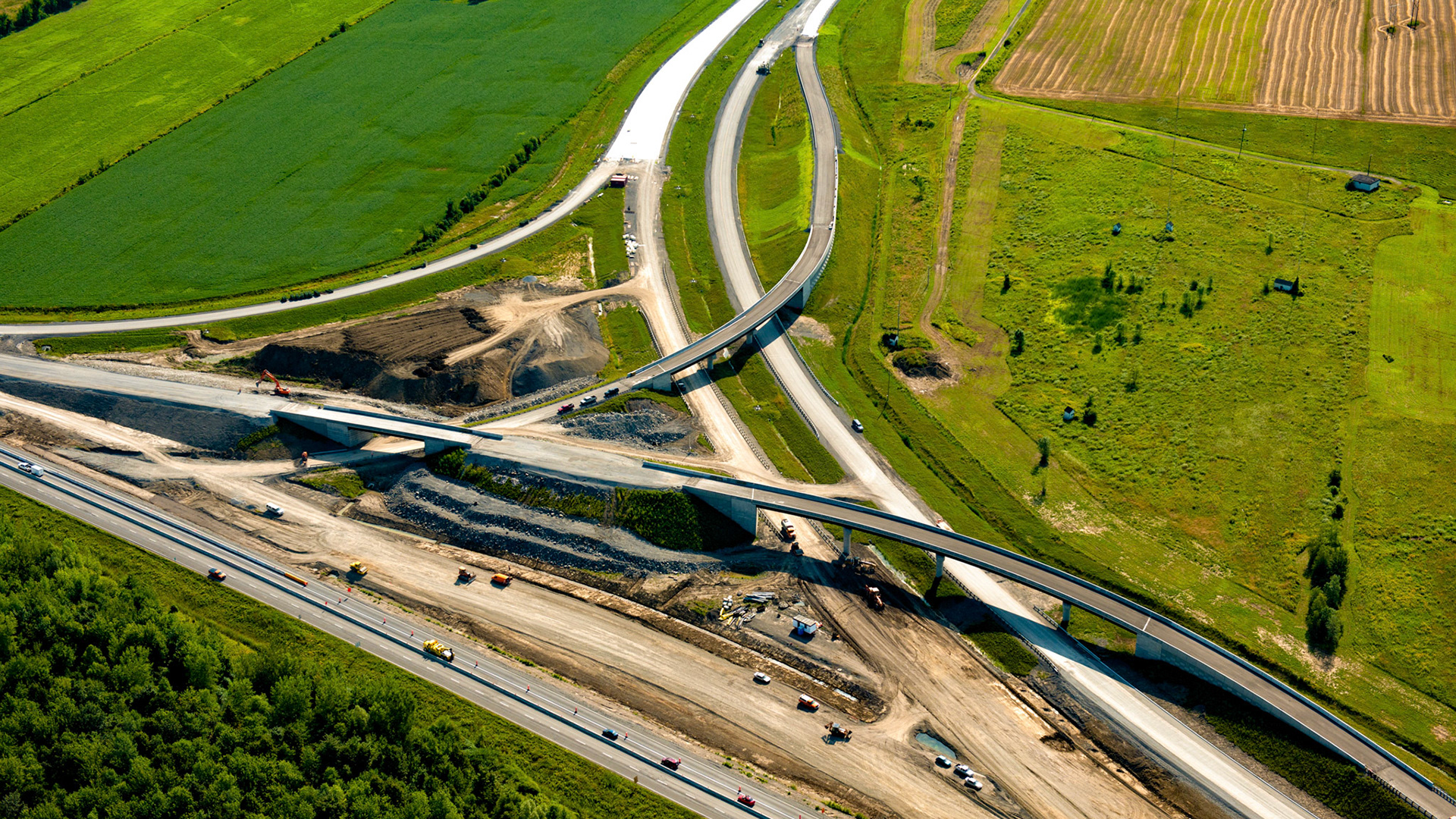 Image aérienne, Québec, Canada