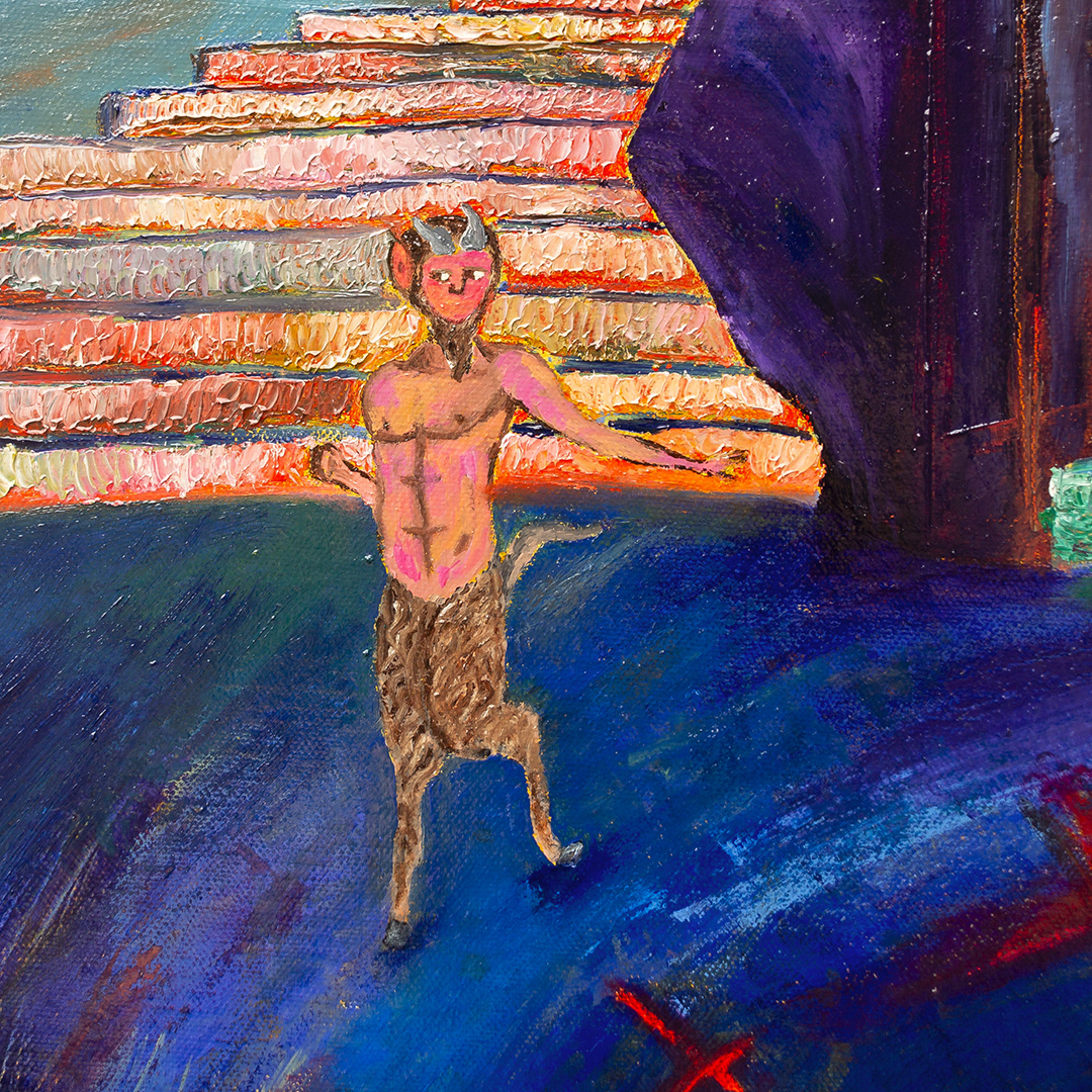 Satyr detail