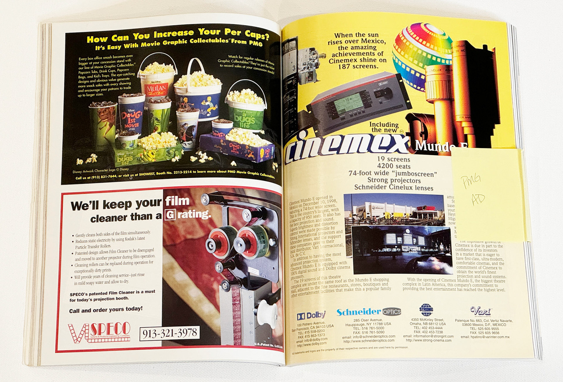 Full View of Ad Page