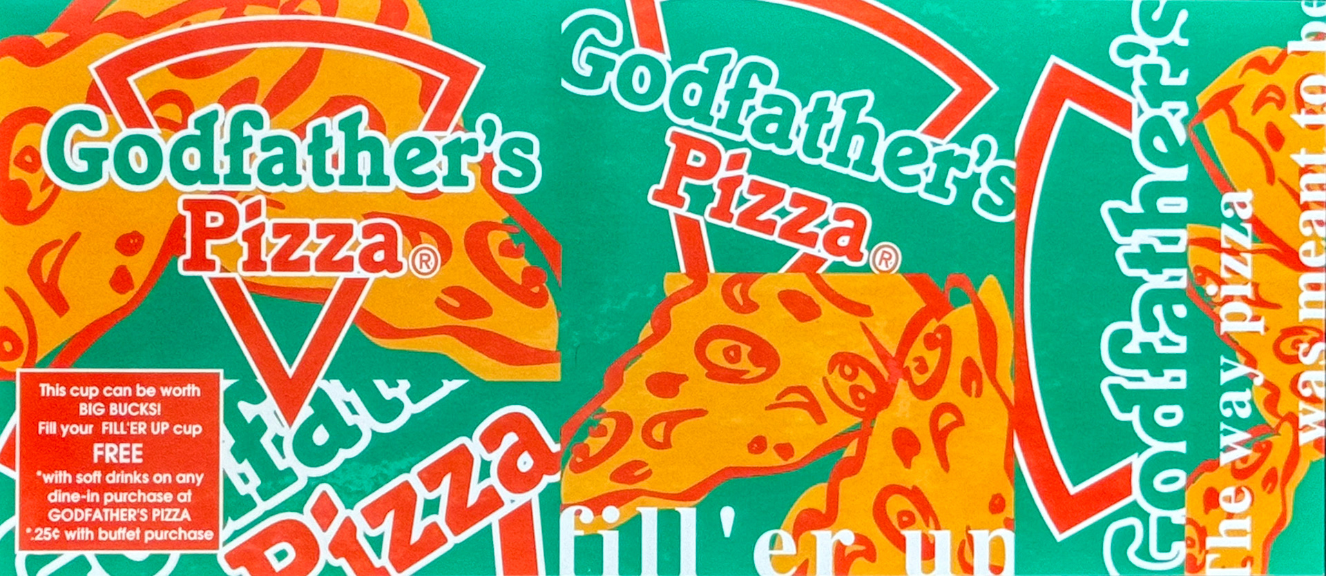 Drink Cup for Godfather's Pizza Restaurants