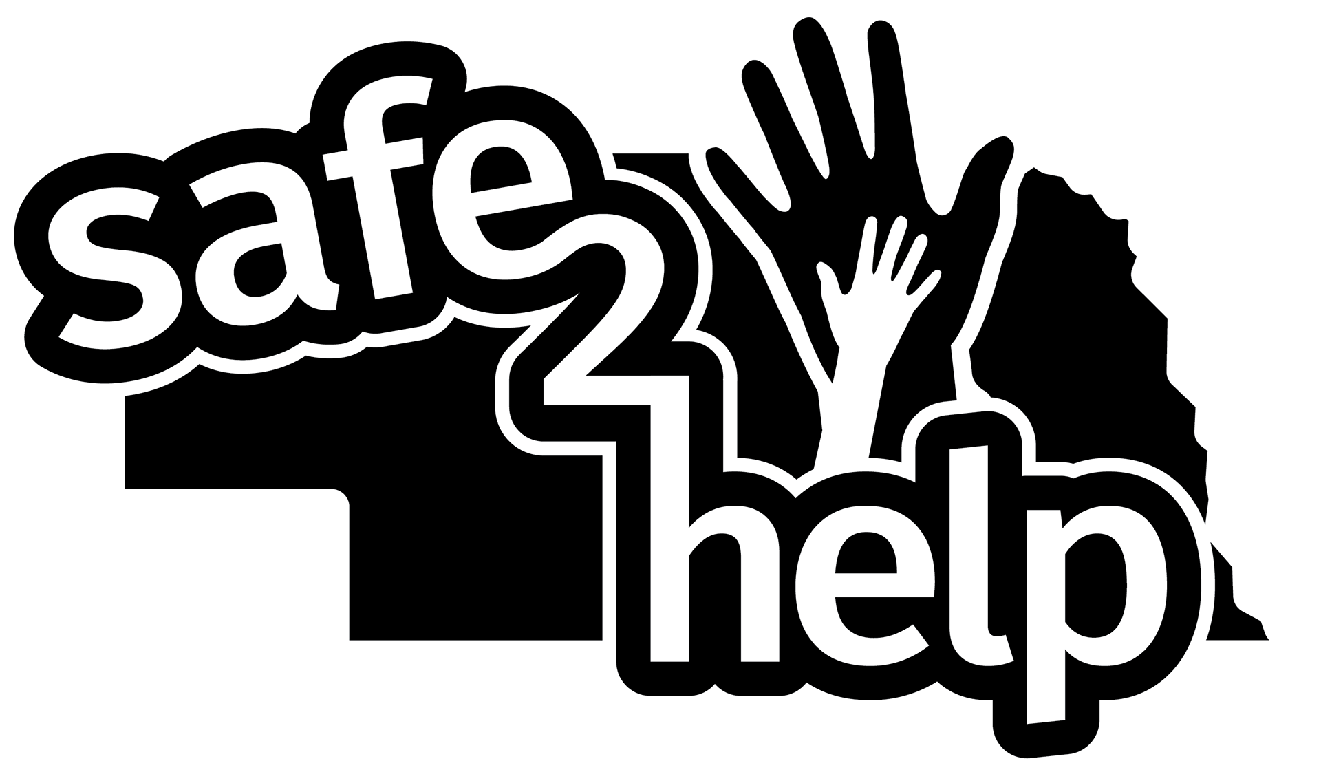 Safe2Help White Logo