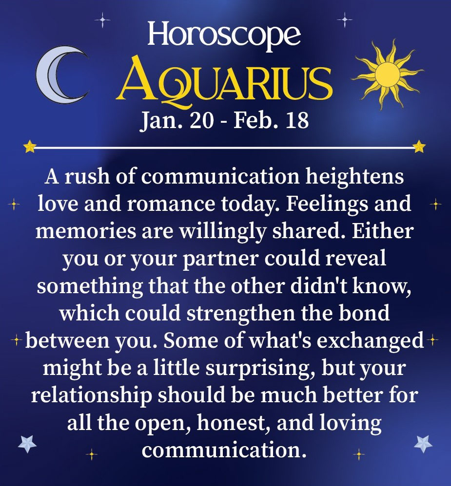 Personal Horoscope Card