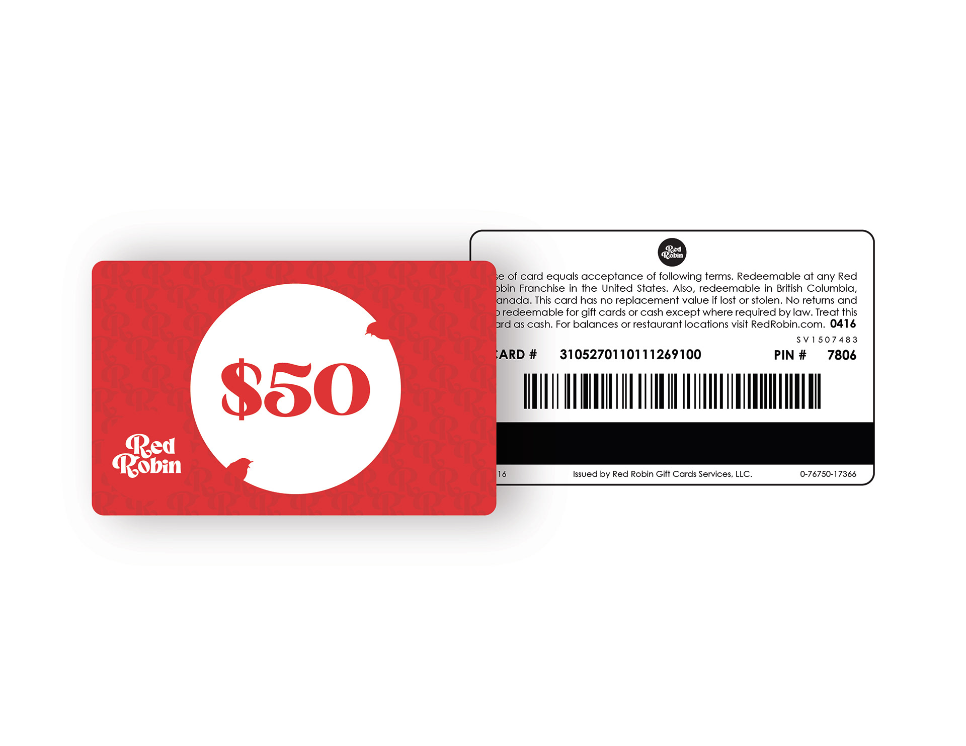 $50 Gift Card