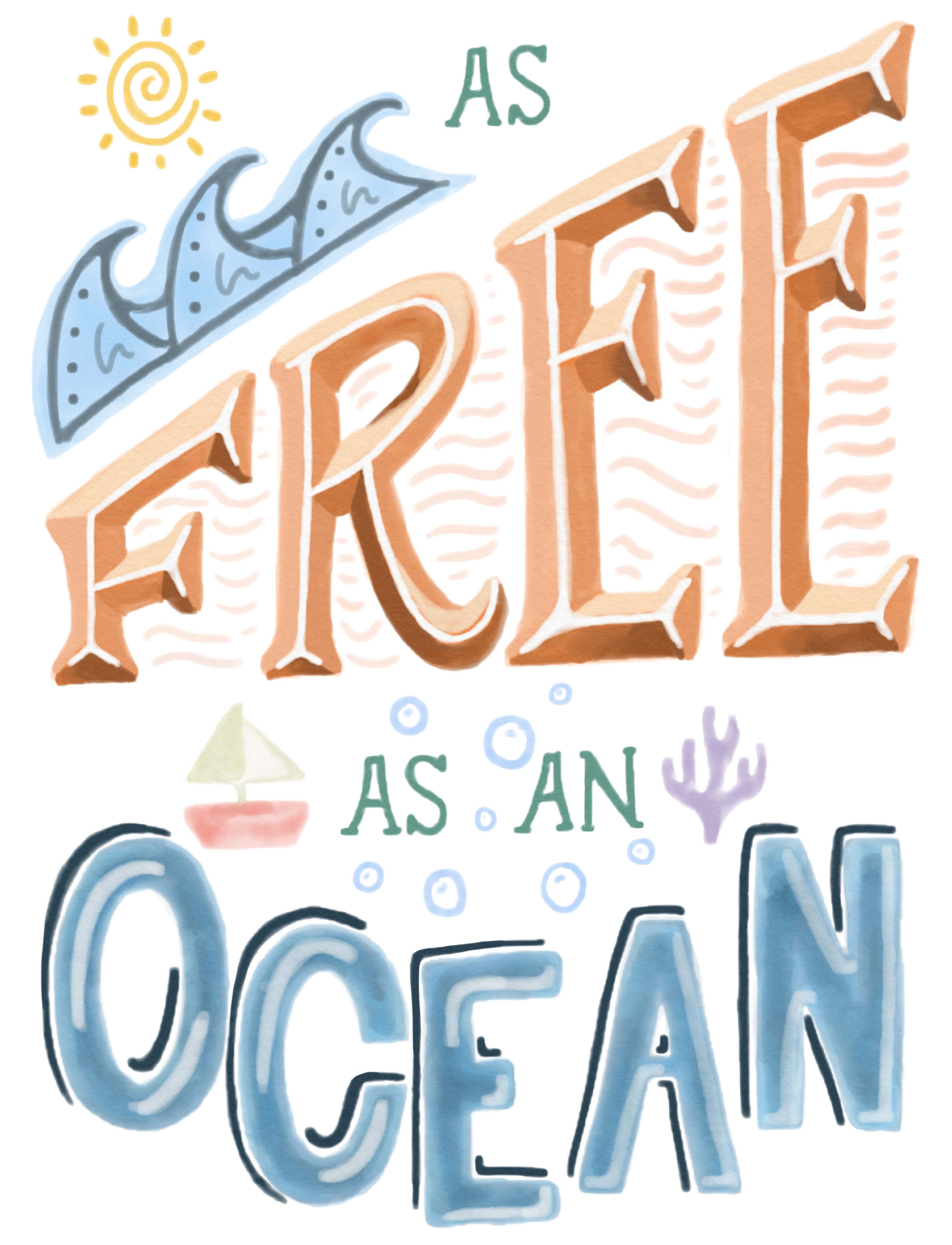 Hand-Lettering Poster, 2018