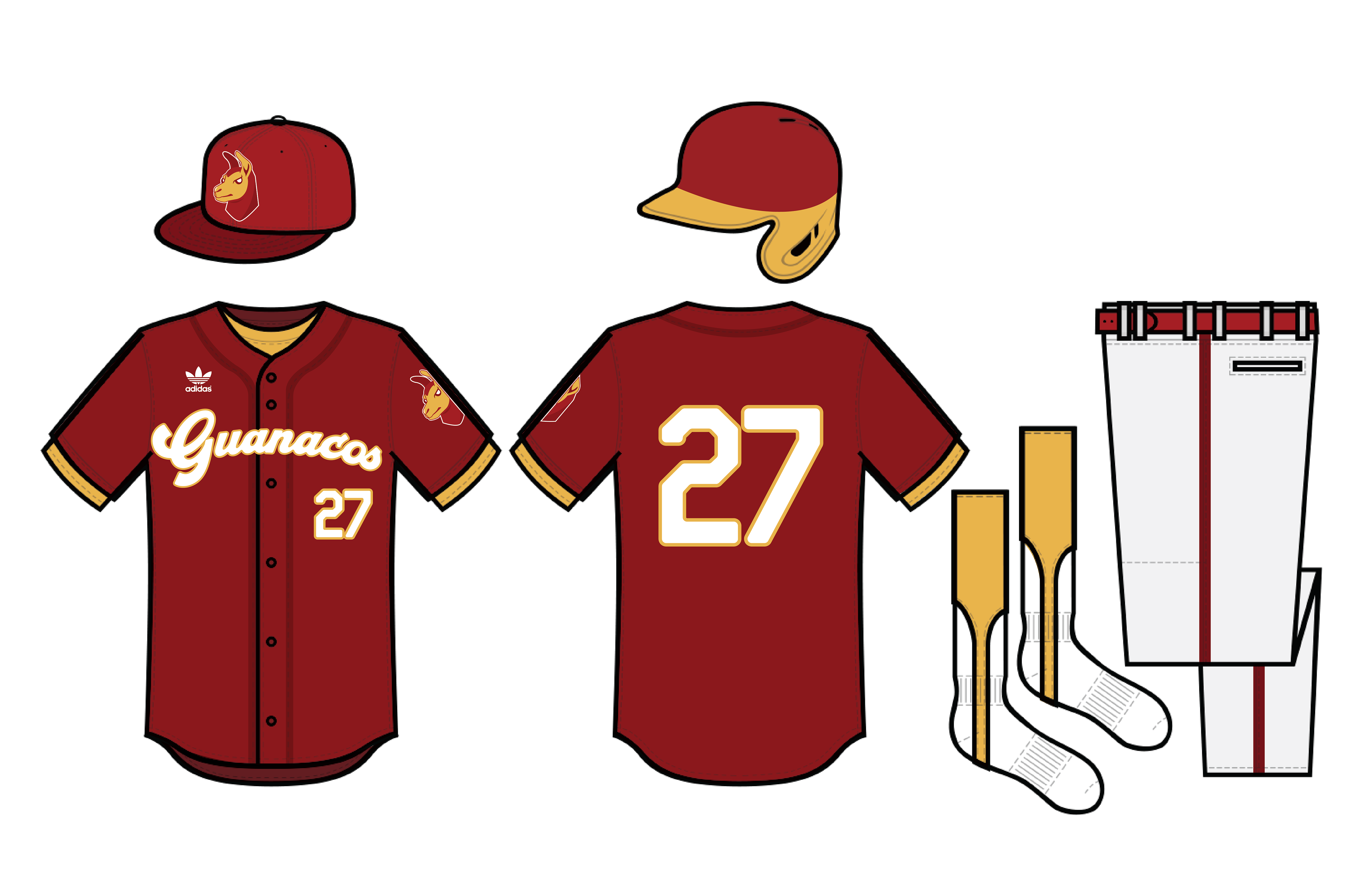 Baseball Uniforms - Home