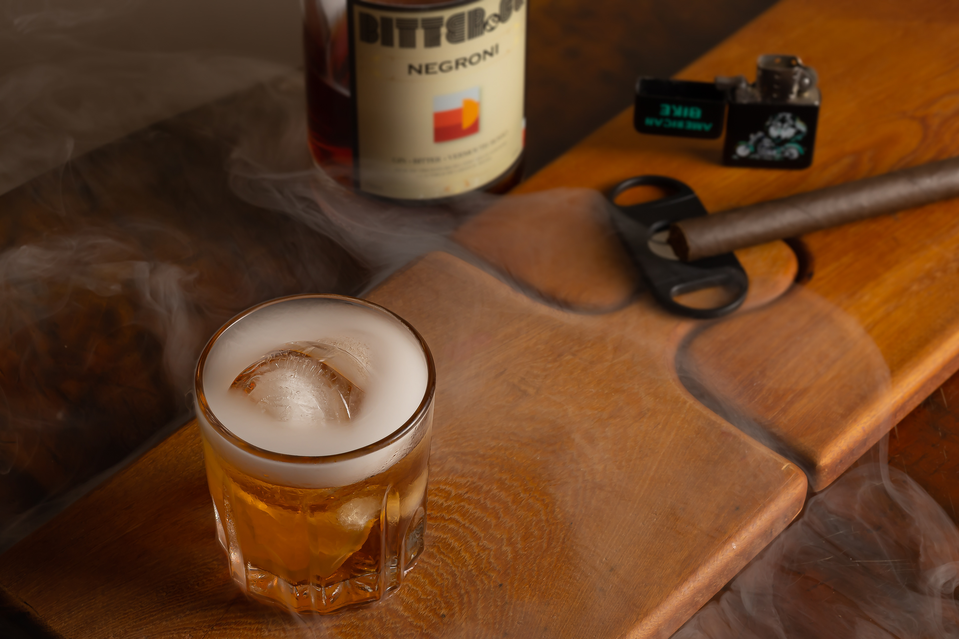 Foto de drink negroni.