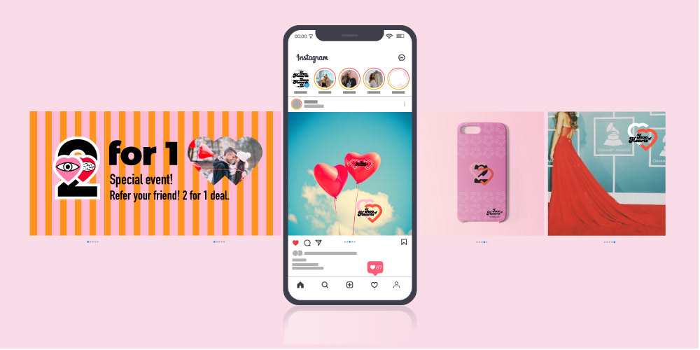 Social media ads design