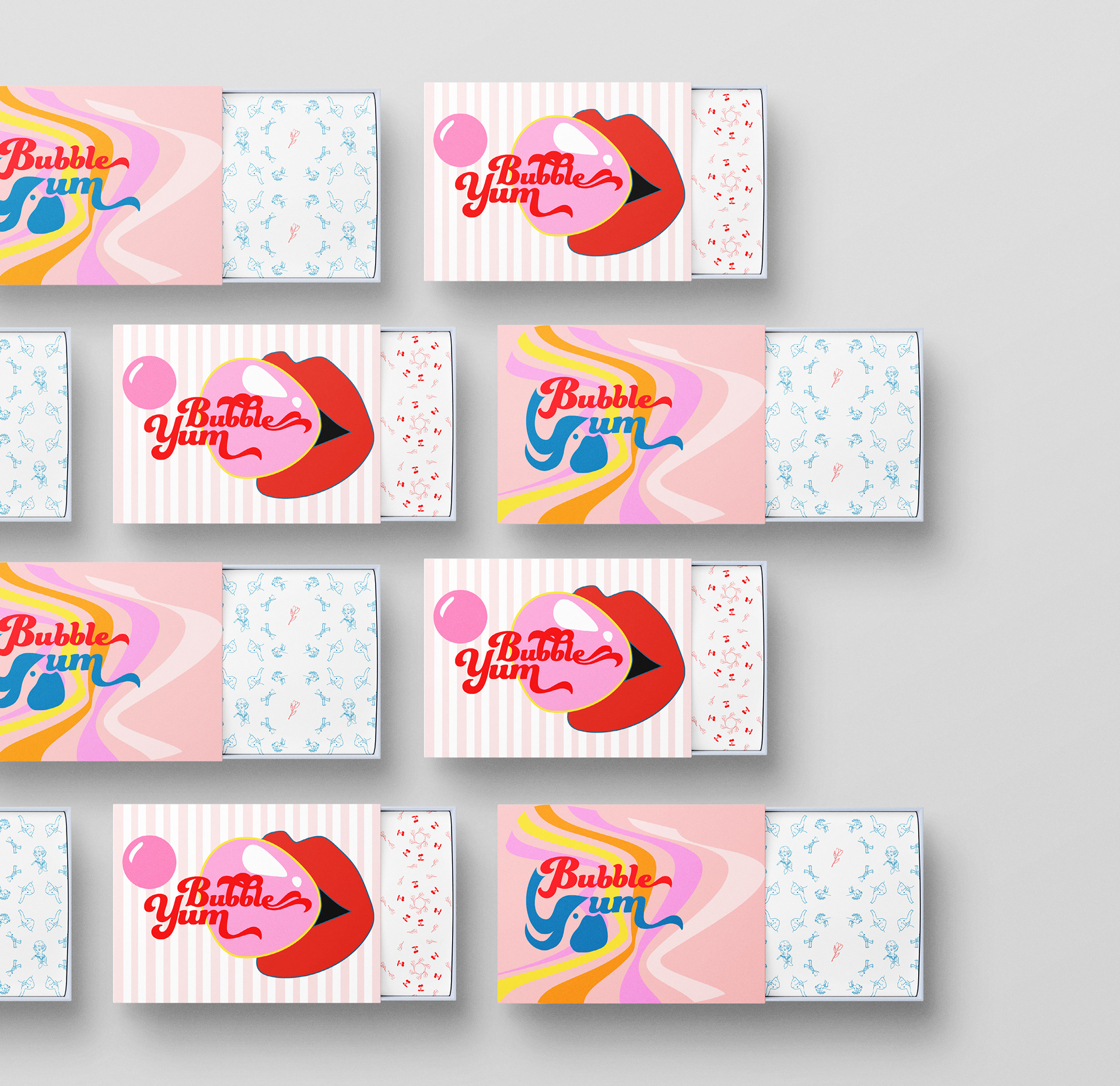gift box packaging concept