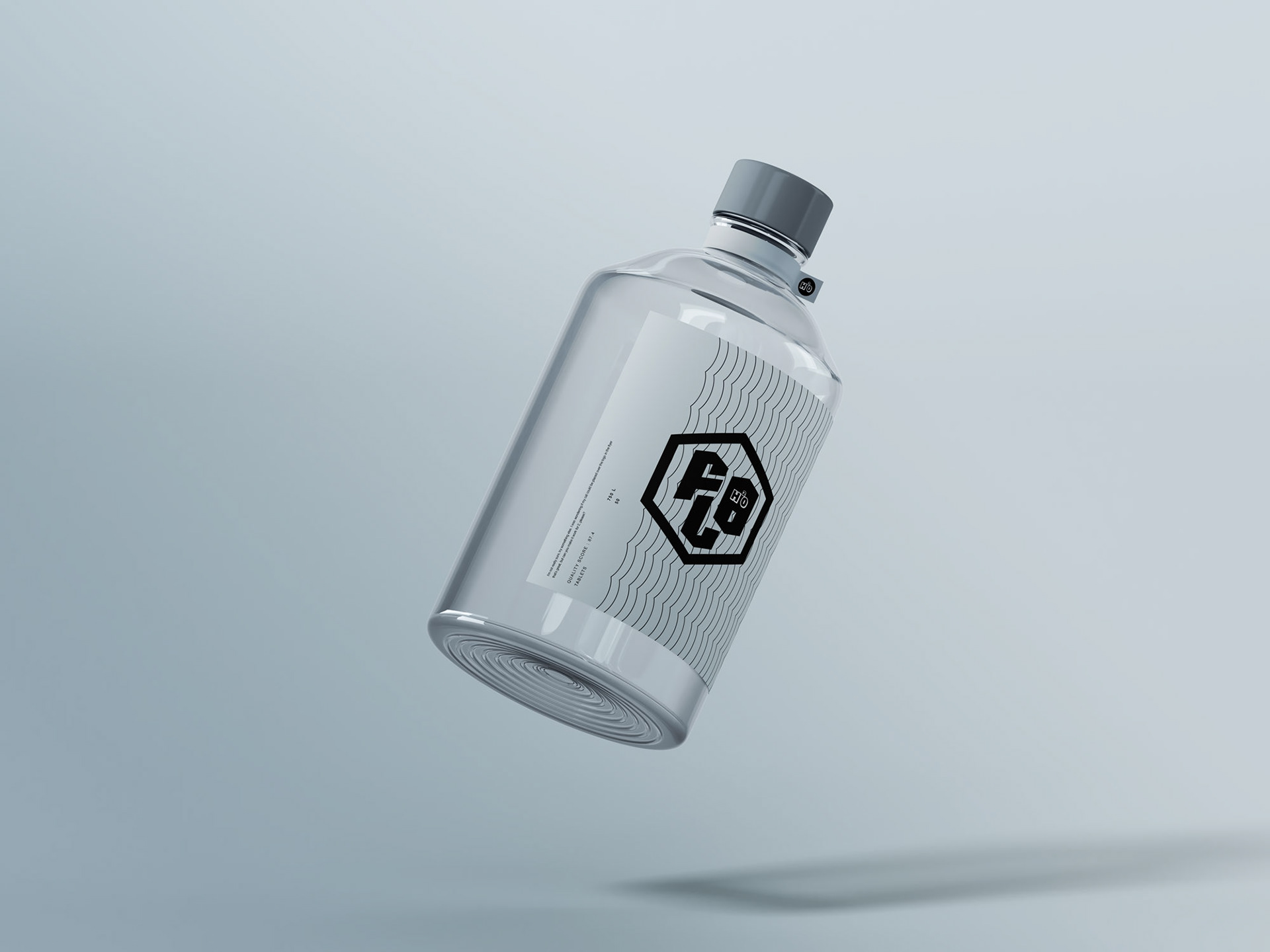 Medical grade water bottle design