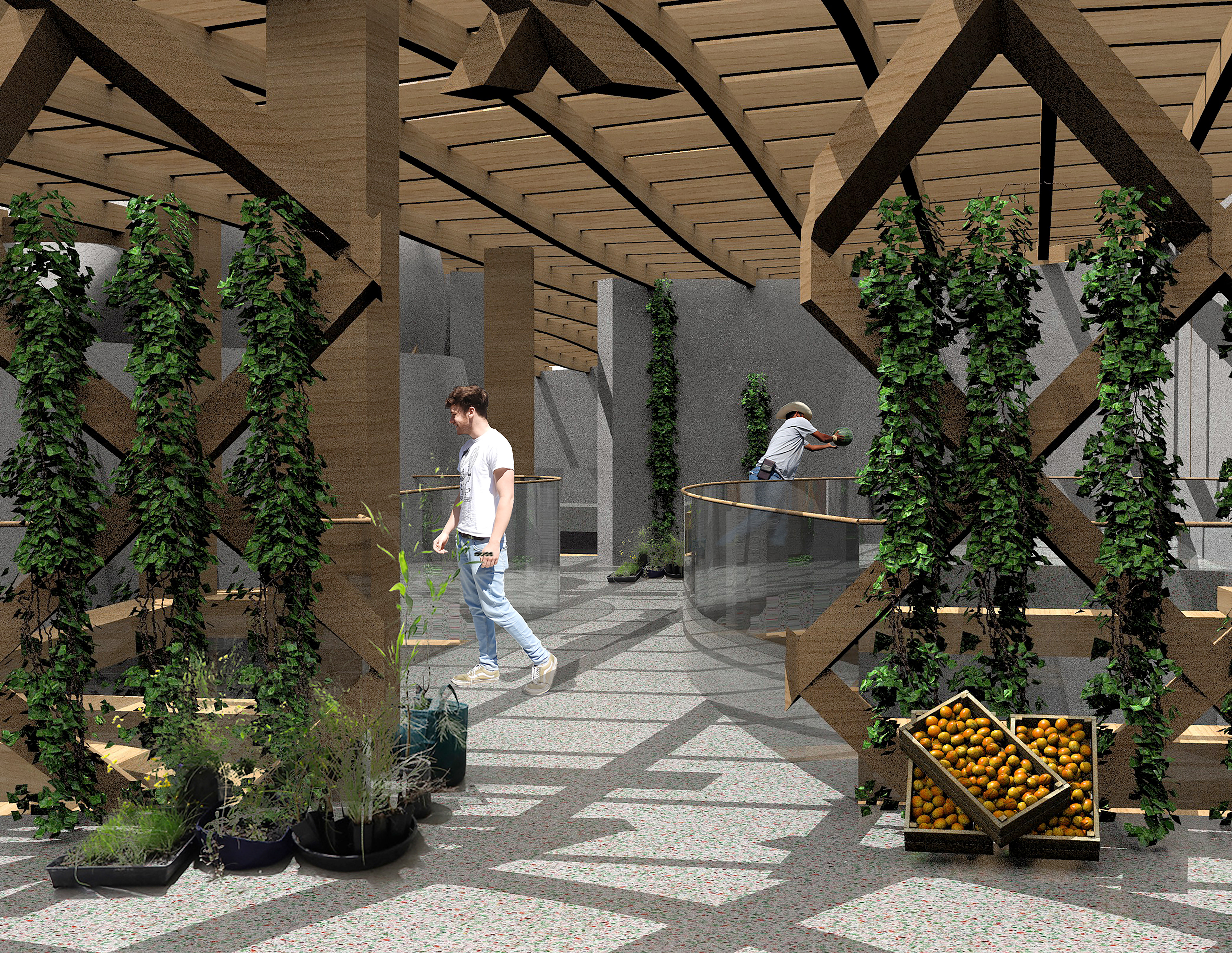 Interior render