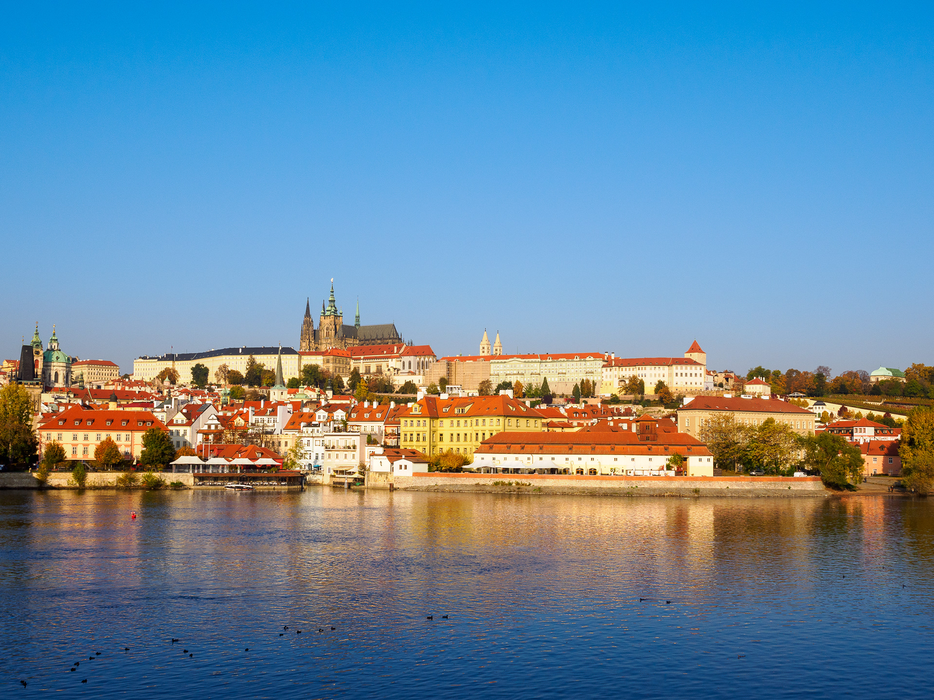View from the Charles Bridge