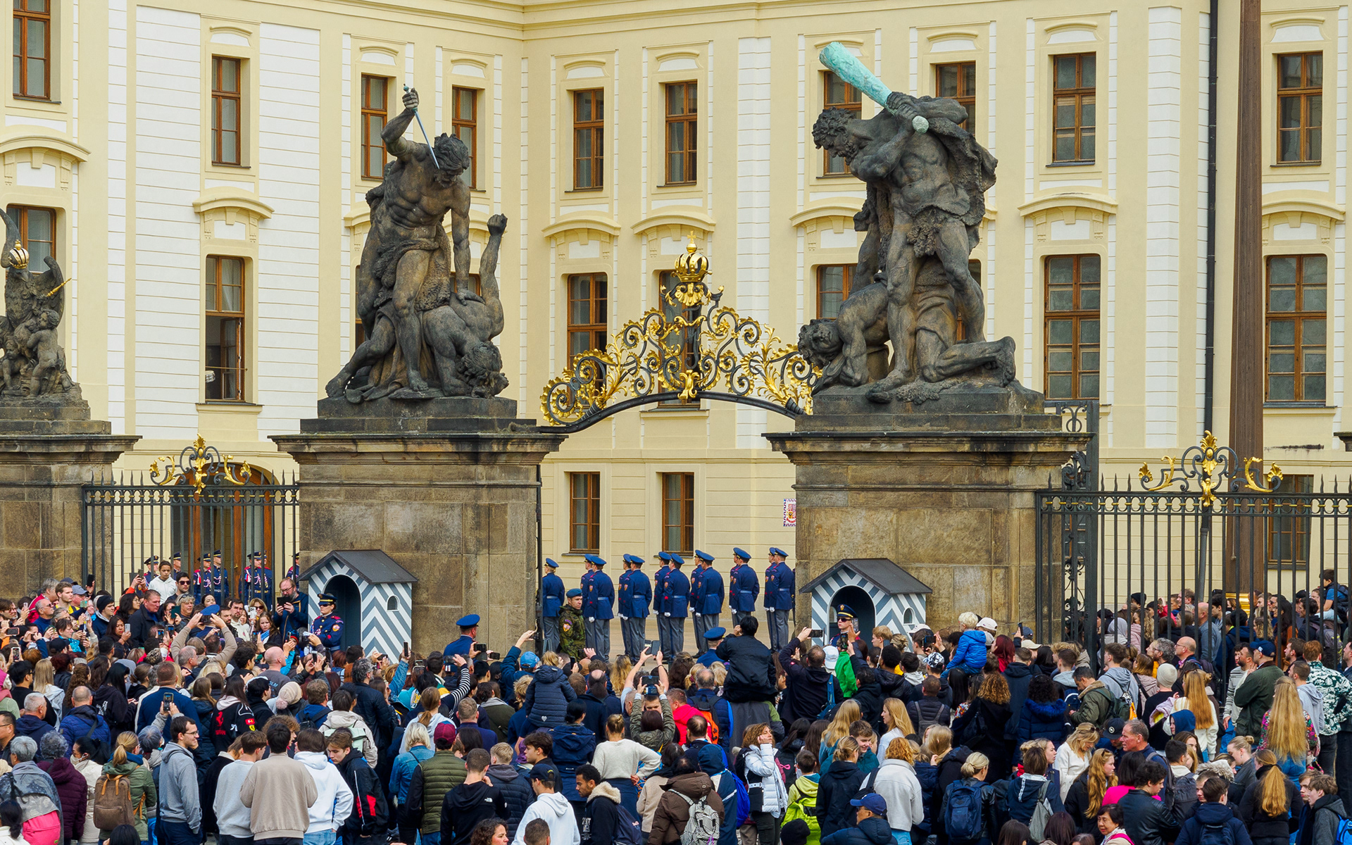 Changing of the Guard at Prague Castle