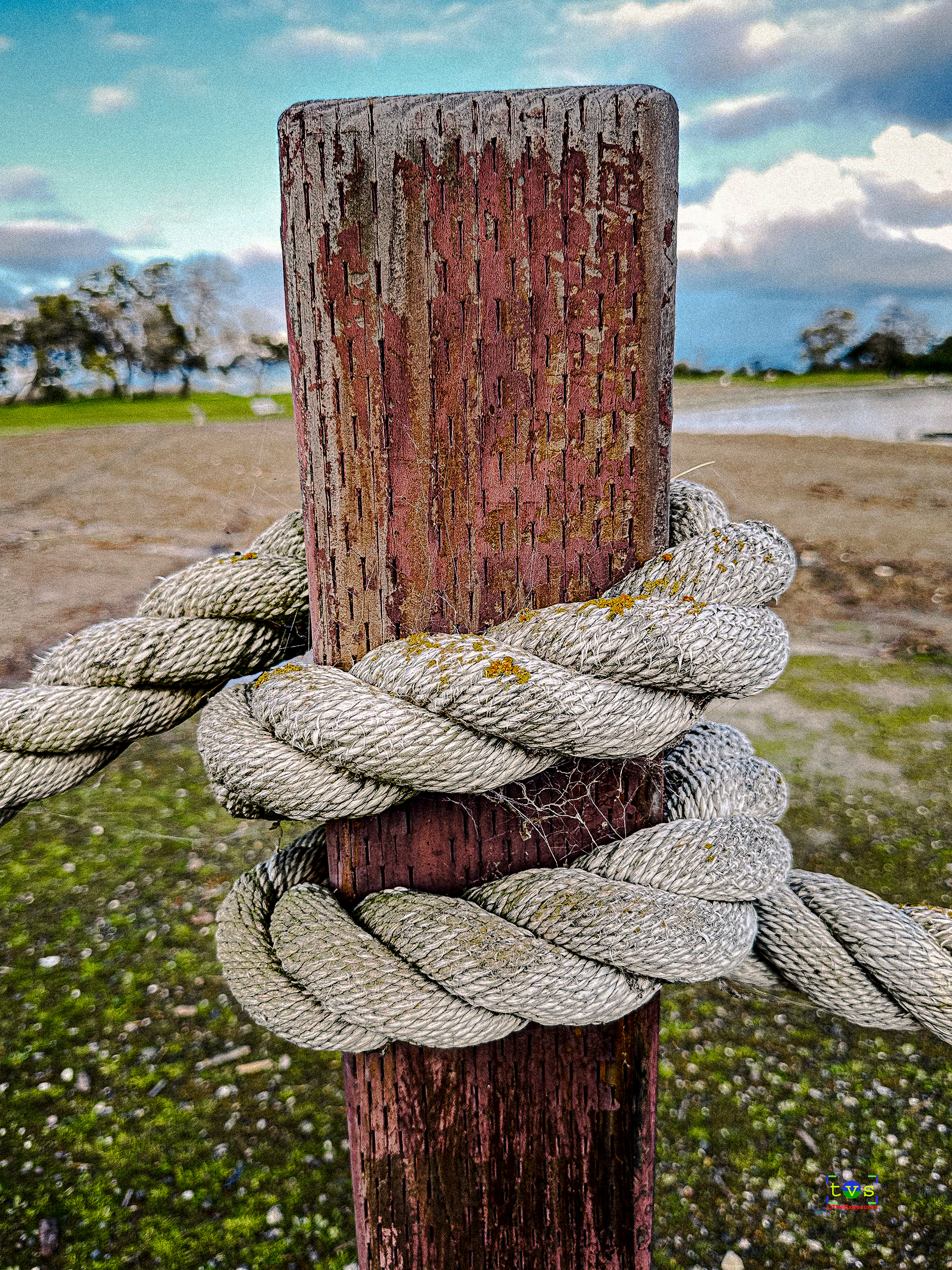 Tied up!