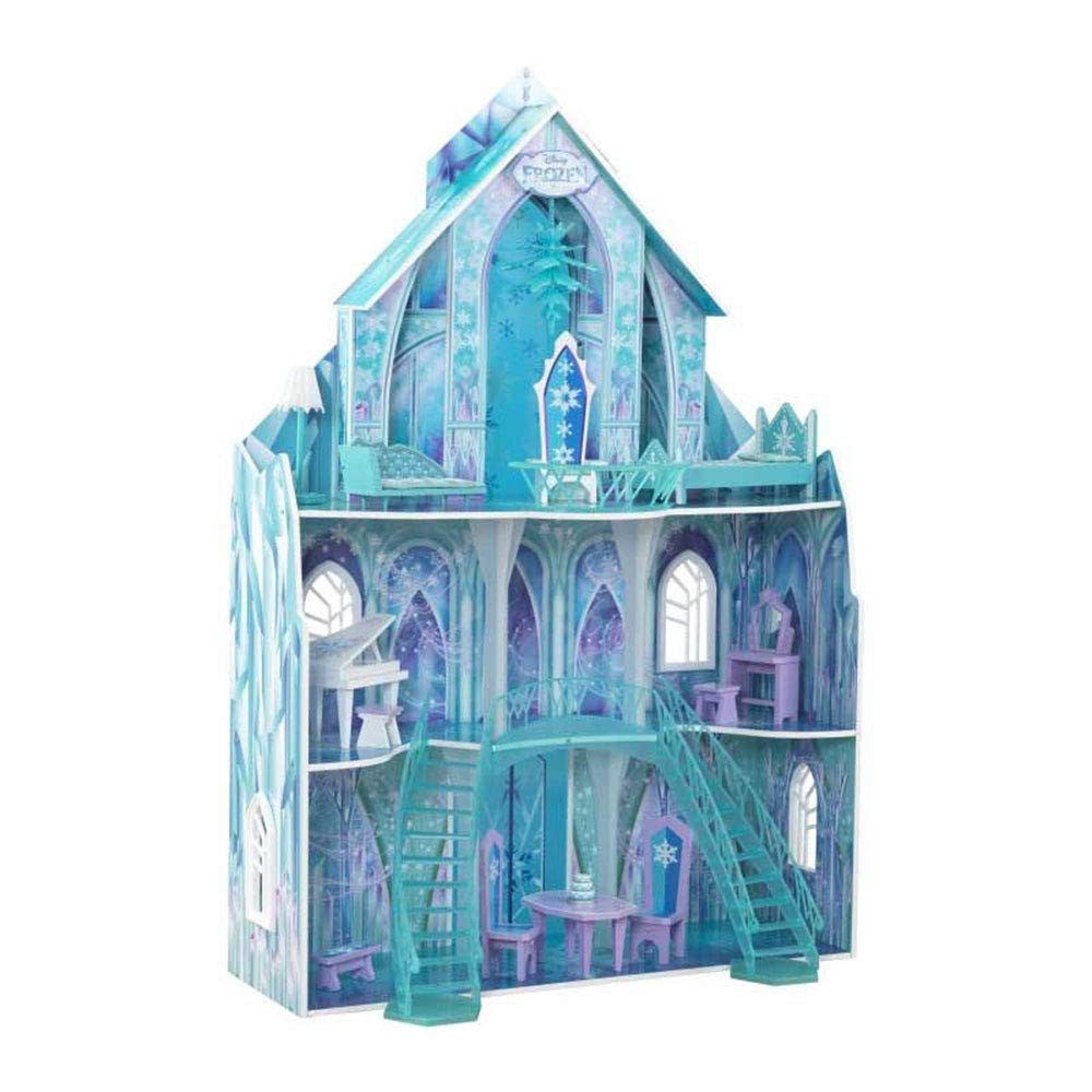The objective was to design a Dollhouse to coincide with Elsa’s castle from Frozen.
