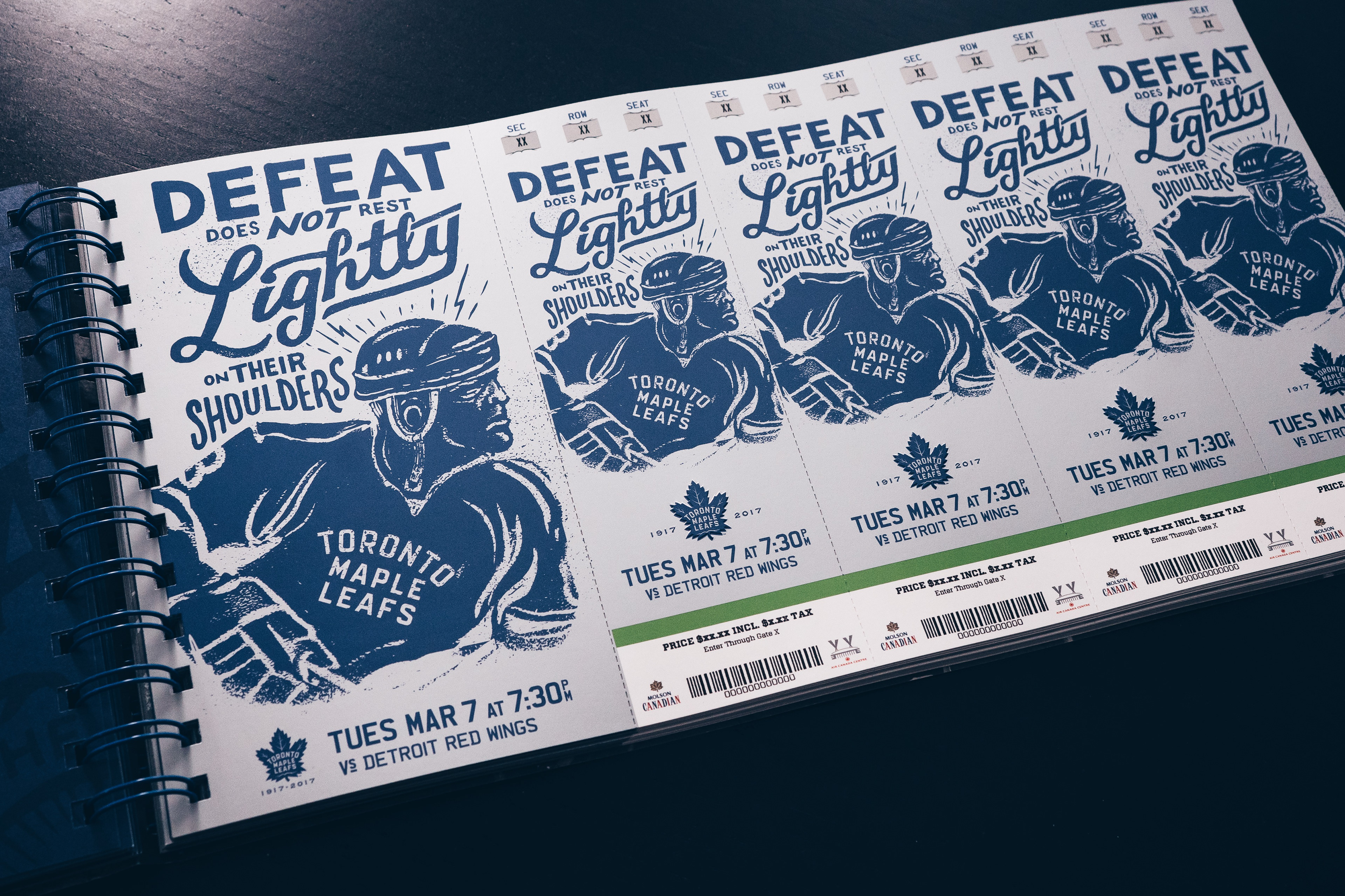 Toronto Maple Leafs Centennial Season Ticket Package - PaperSpecs