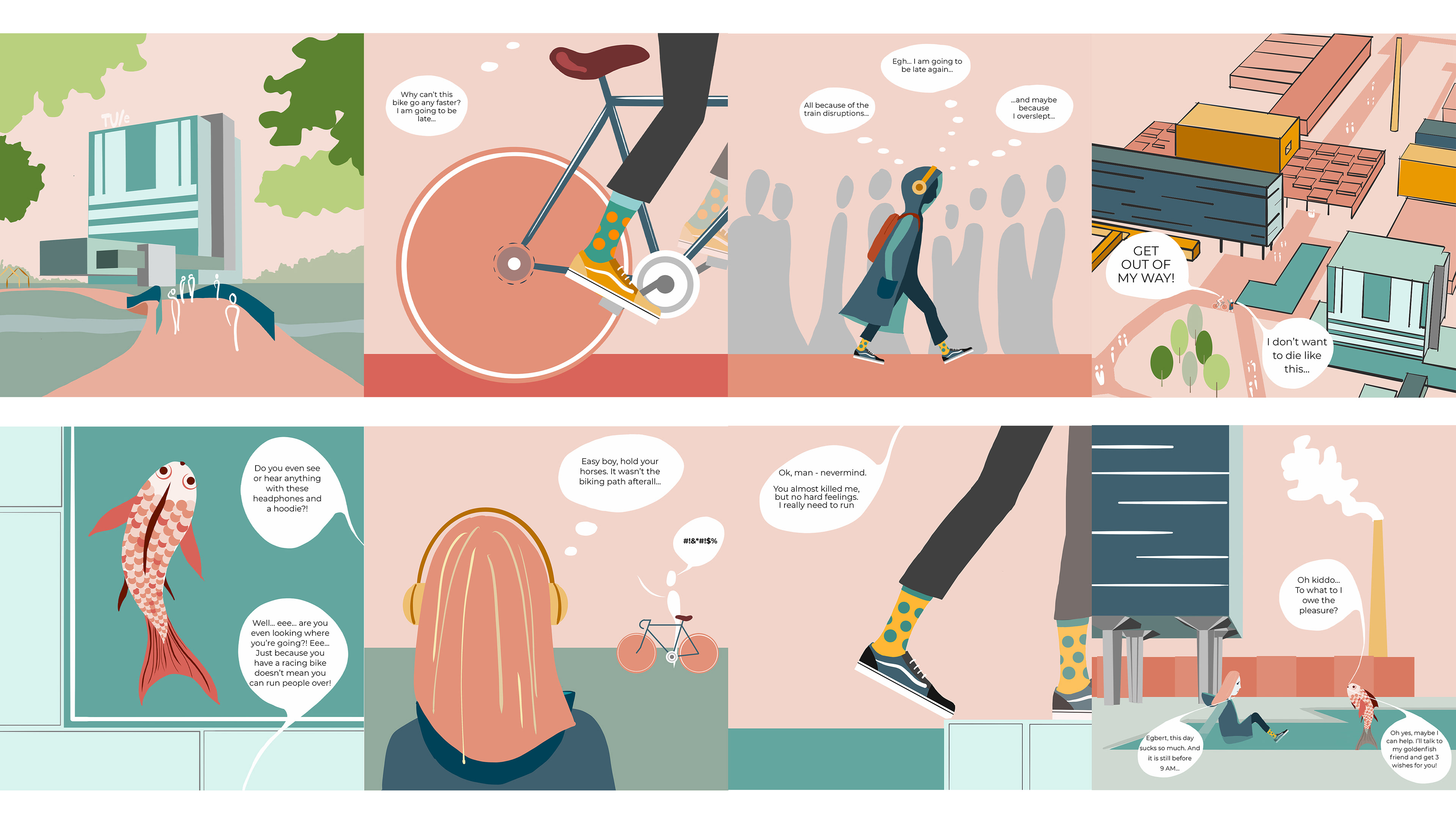 Comic about TU/e life (M11)
