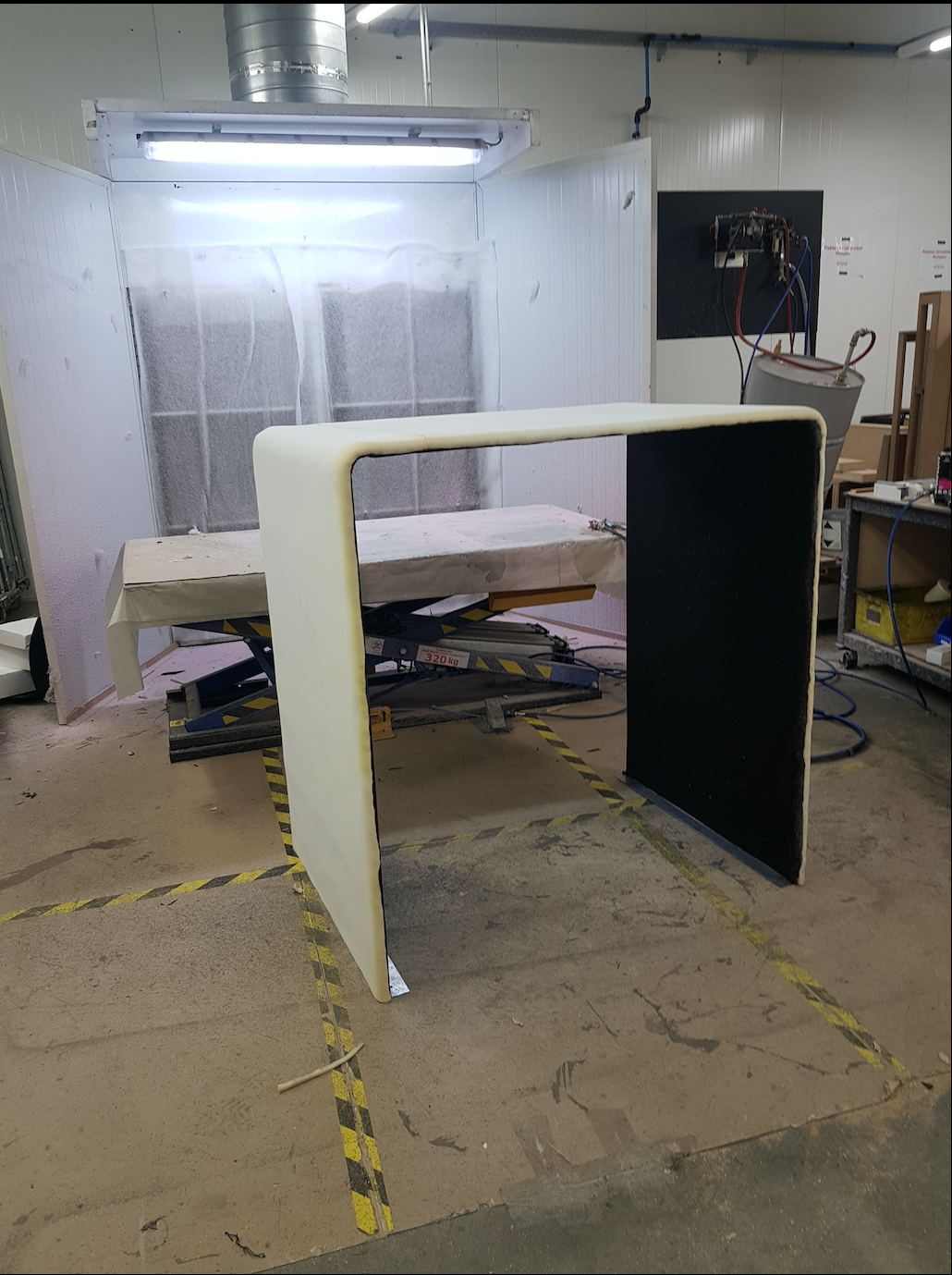 Canopy ready for upholstery (M21)
