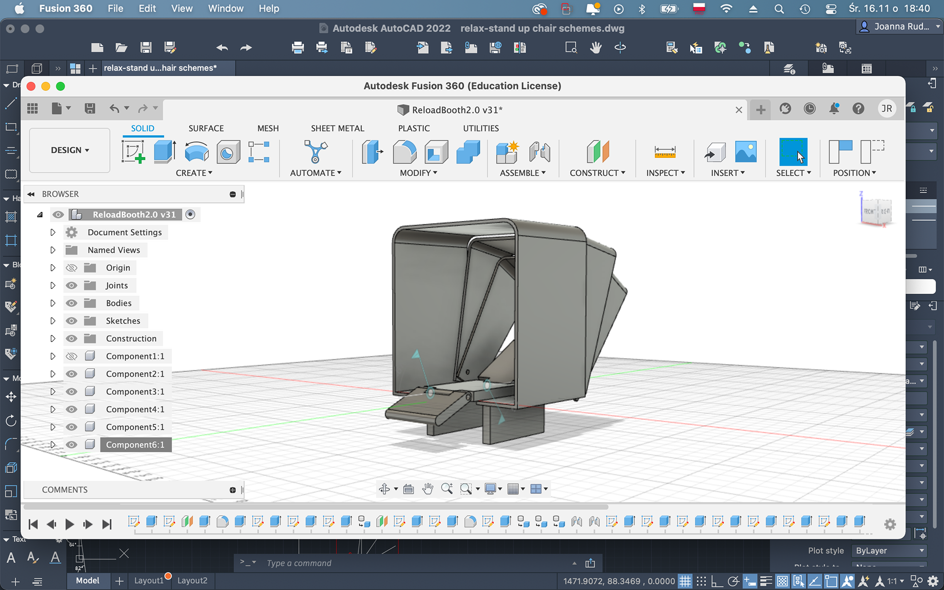 Reload Booth model in Fusion (M21)