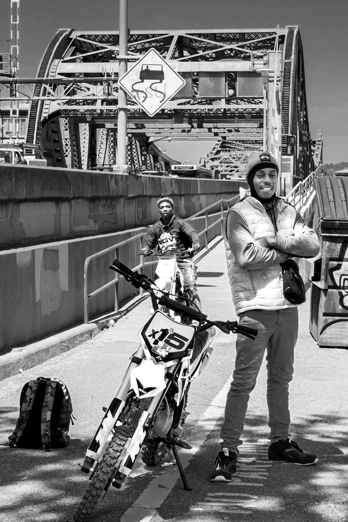 Motorcyclist Portrait