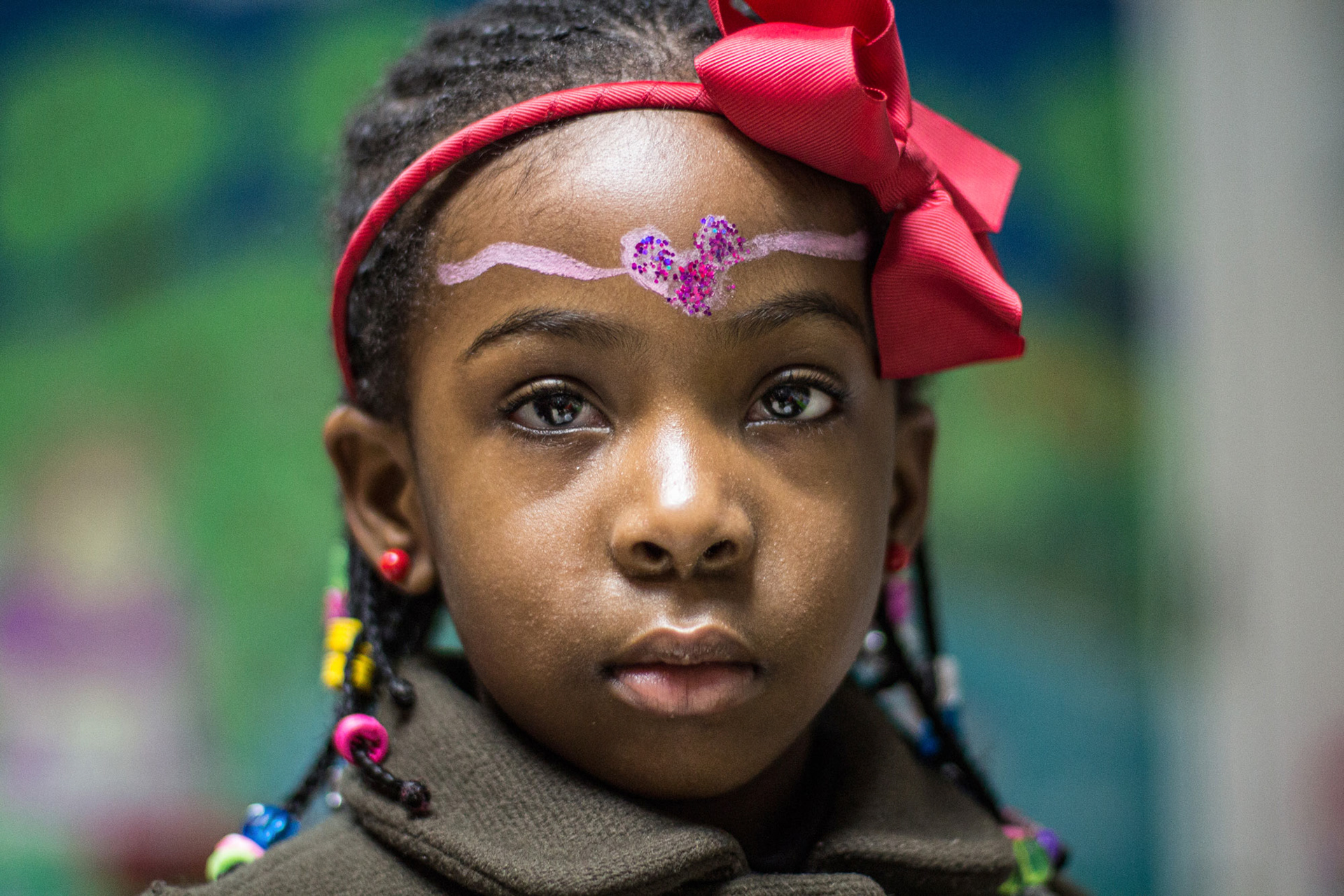 Young girl at a charity event - Athens, Greece © Fotis Providas