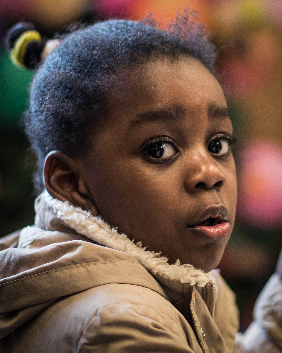 Young girl at charity event - Athens, Greece © Fotis Providas