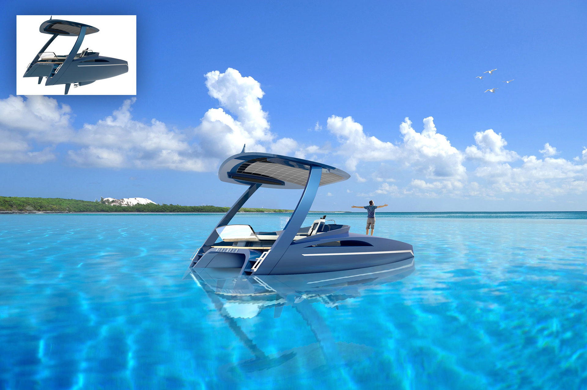 3D model integration into realistic environment © Fotis Providas (3D model by © Panos Mazarakis)
