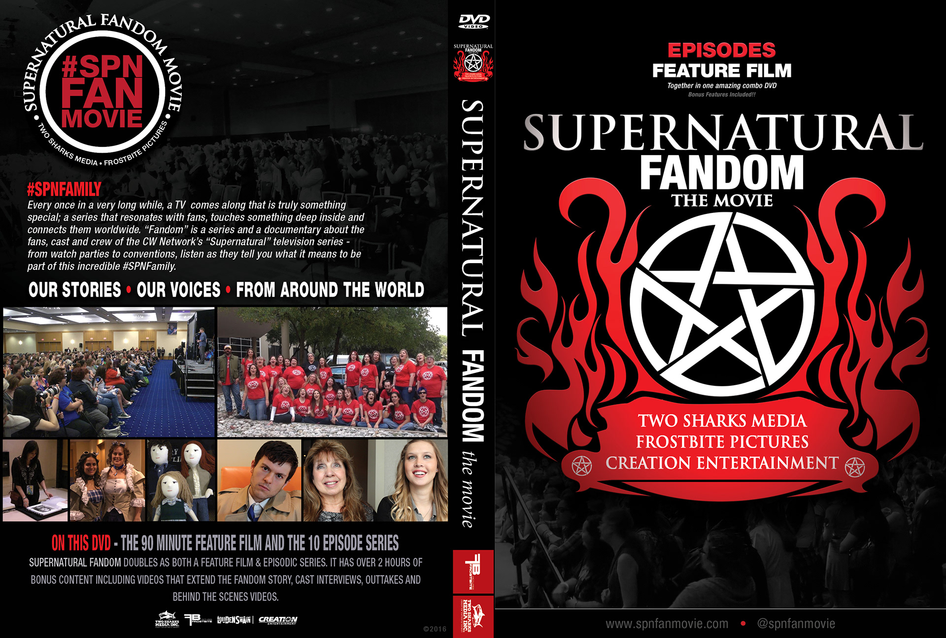 Supernatural Fandom: DVD cover art
